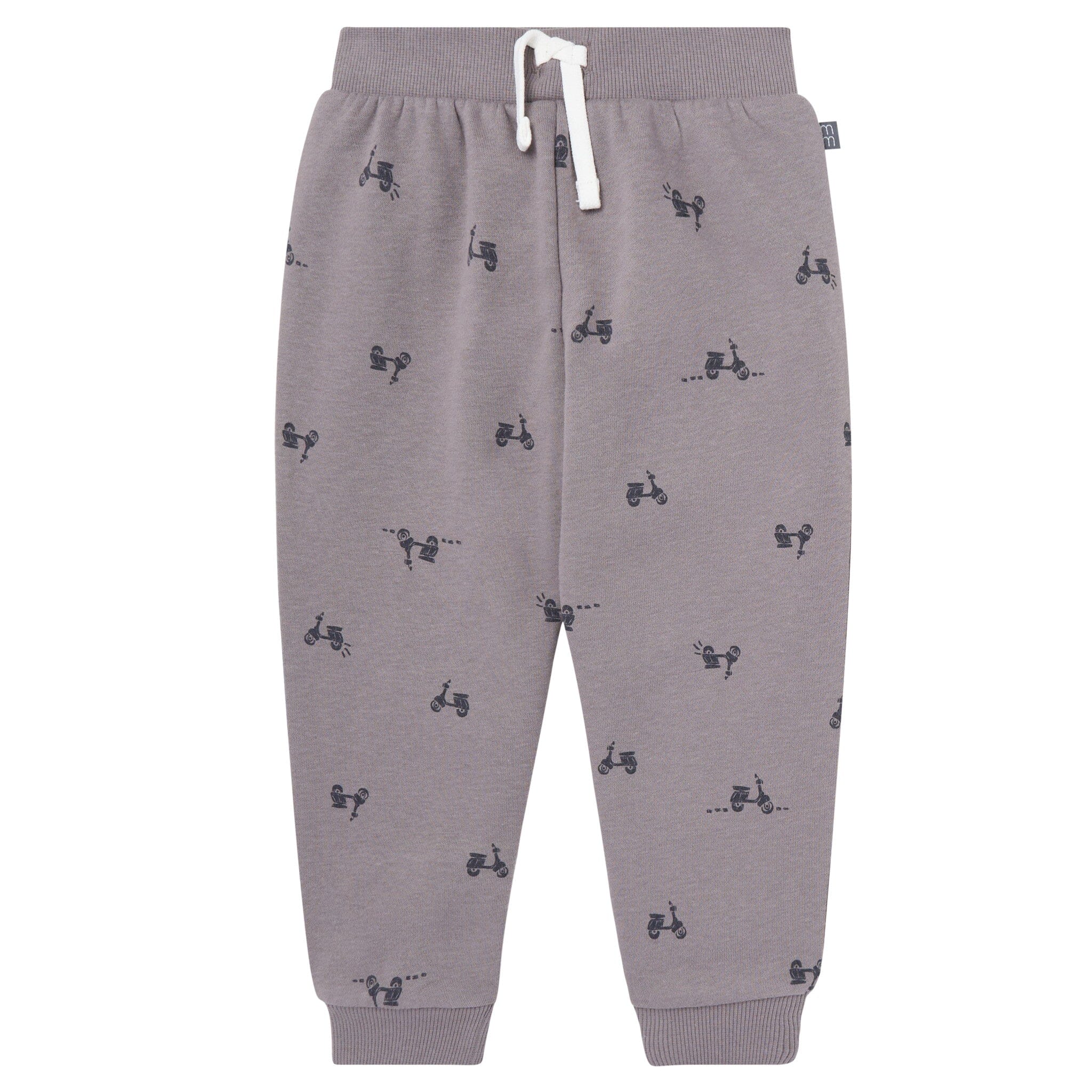 2-Piece Boys Grey Scooter Sweatshirt and Jogger Set - Image 7