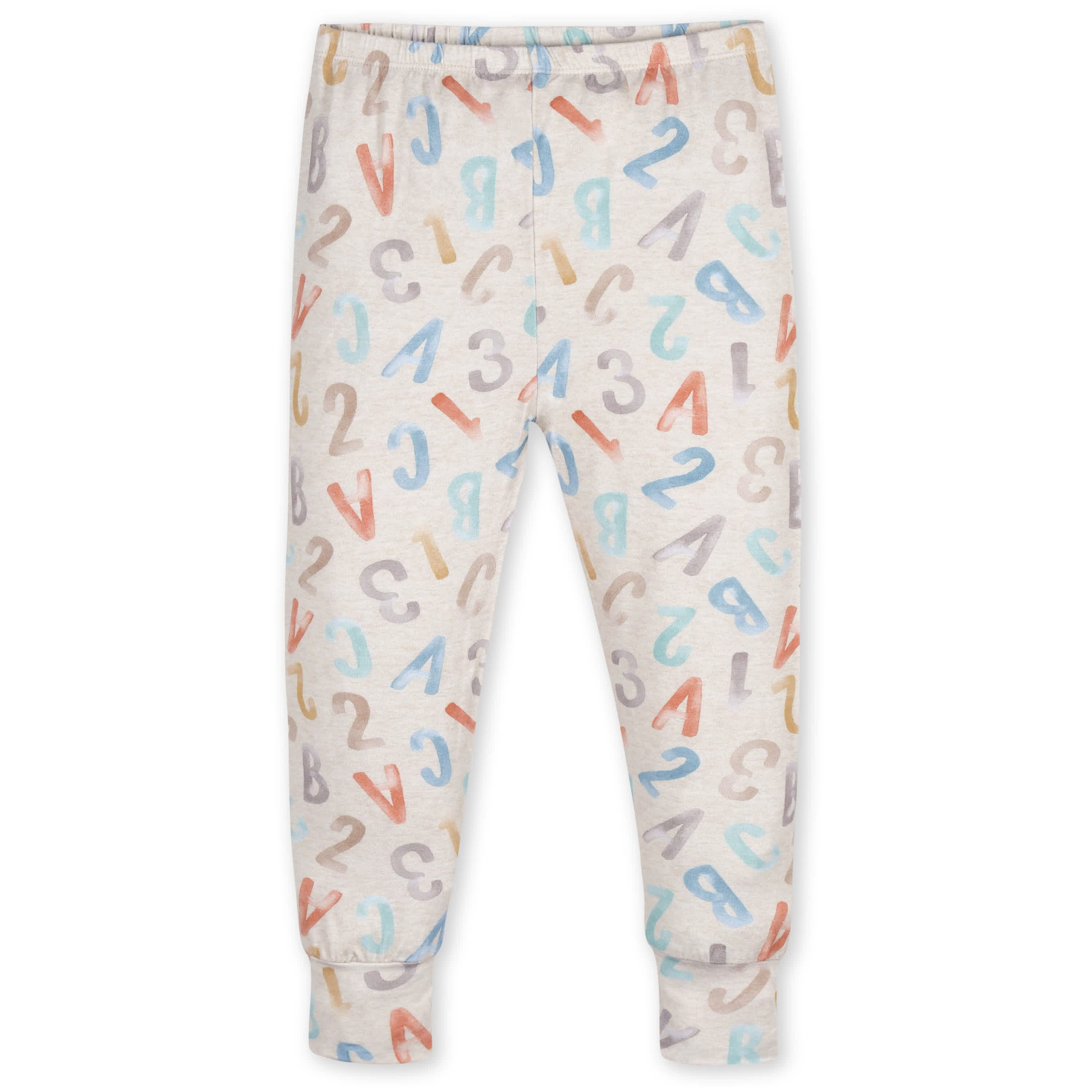 2-Piece Infant & Toddler Alphabet Soup Buttery Soft Viscose Made from Eucalyptus Snug Fit Pajamas - Image 6