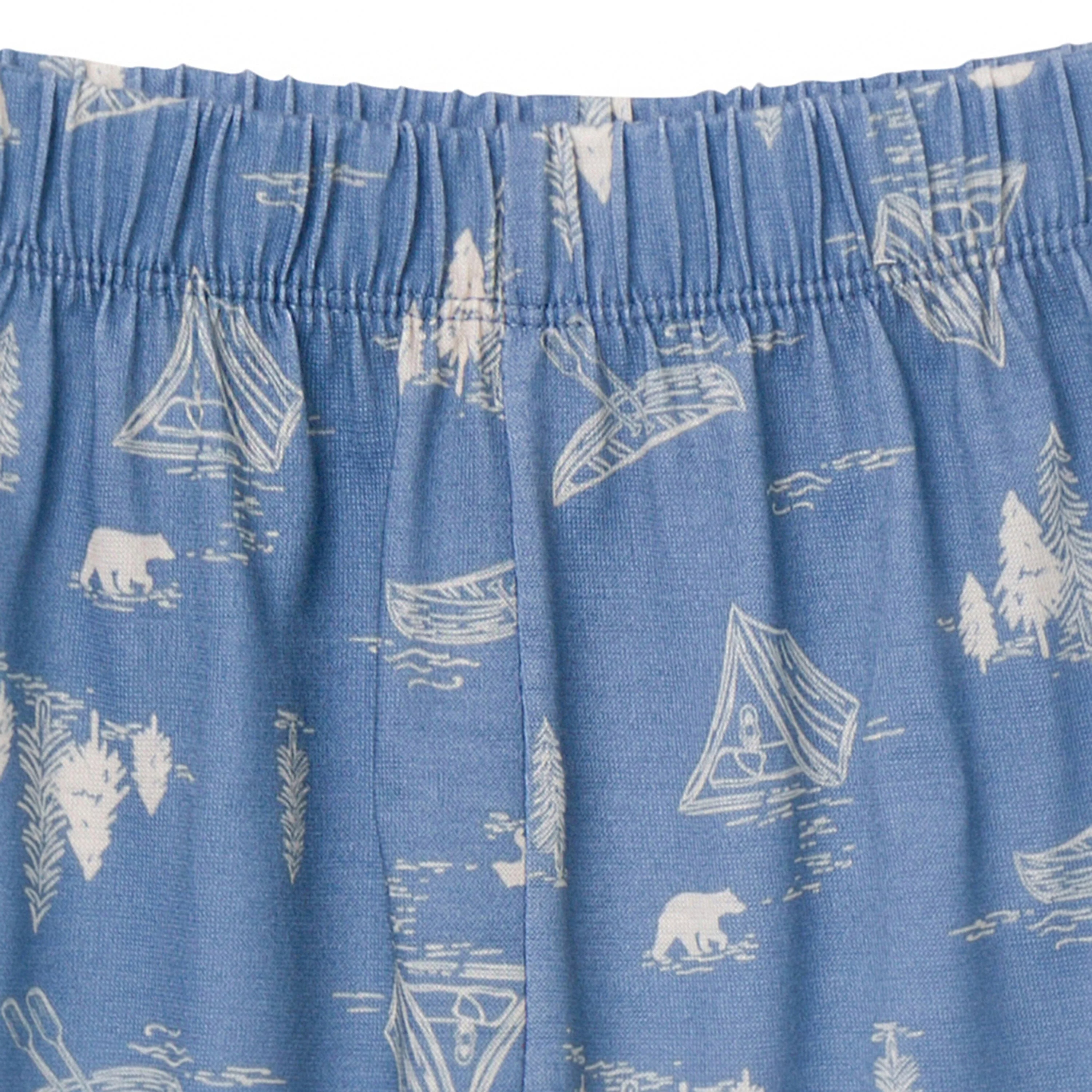 2-Piece Infant & Toddler Boys Bear Button Up Pajama Set - Image 6