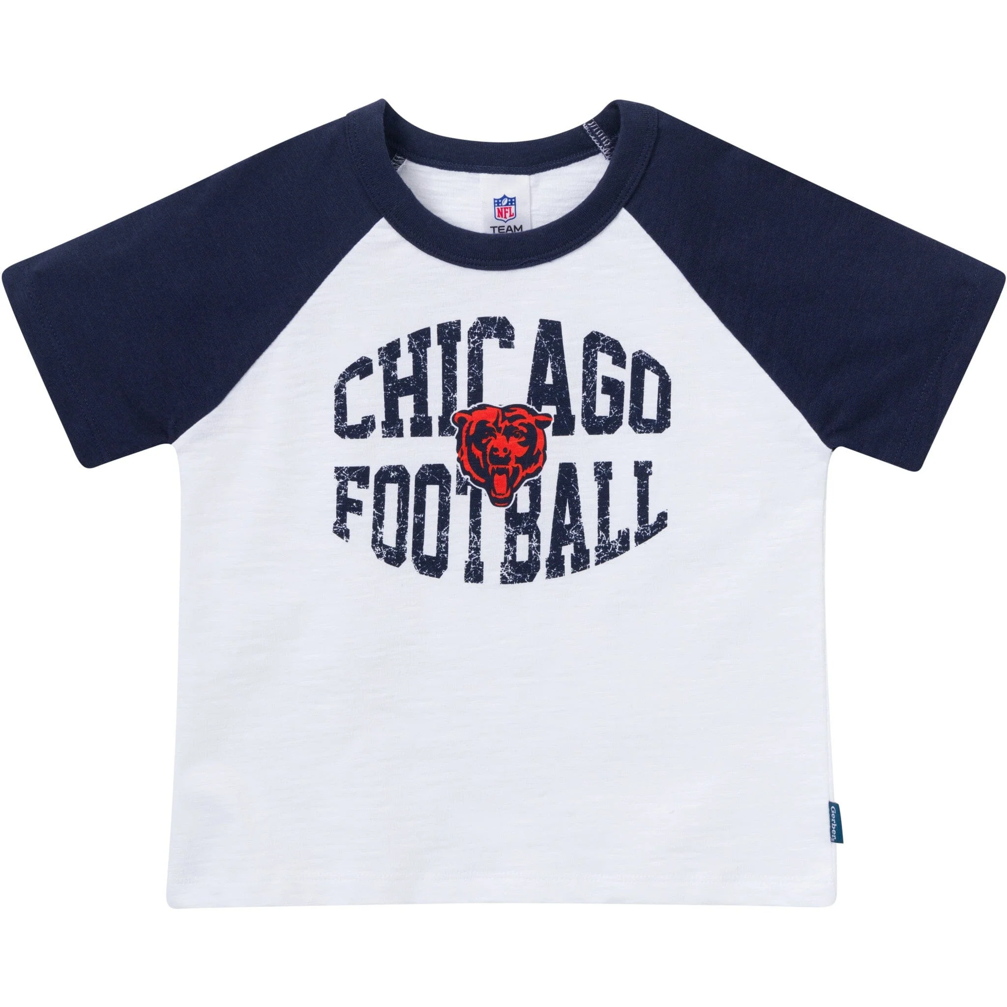 2-Piece Infant & Toddler Boys Chicago Bears T-Shirt and Shorts Set - Image 2