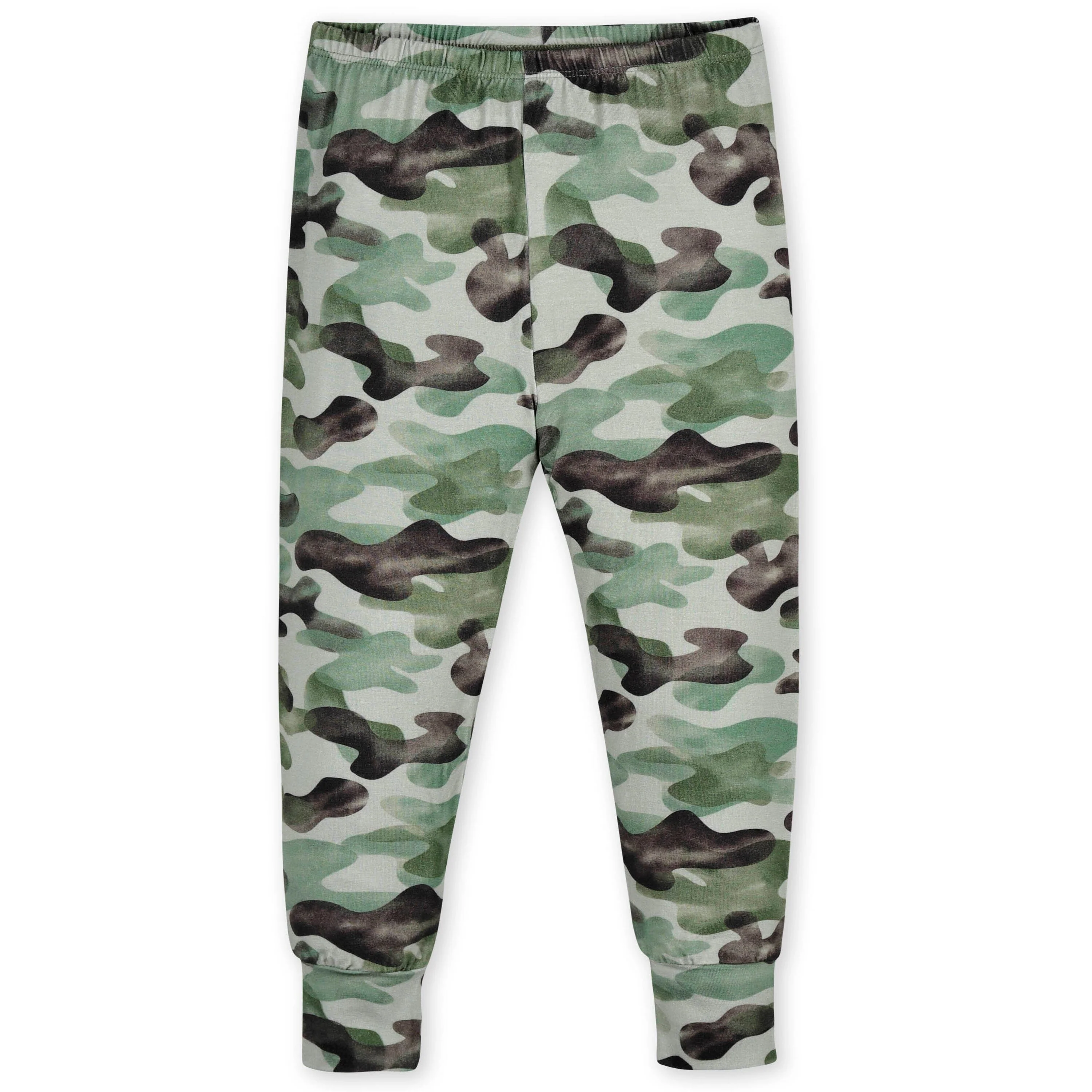 2-Piece Infant & Toddler Hide & Seek Camo Buttery Soft Viscose Made from Eucalyptus Snug Fit Pajamas - Image 6