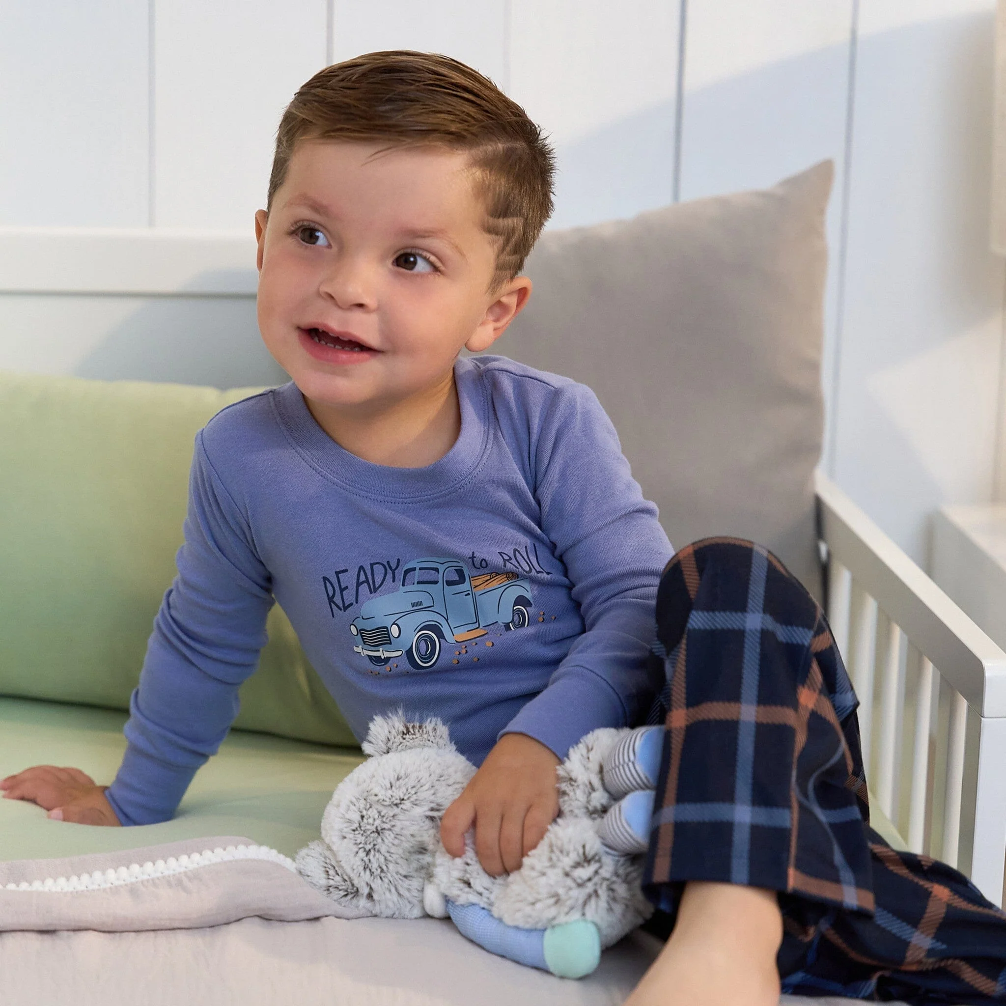 2-Piece Infant & Toddler Boys Car Pajama Set - Image 3