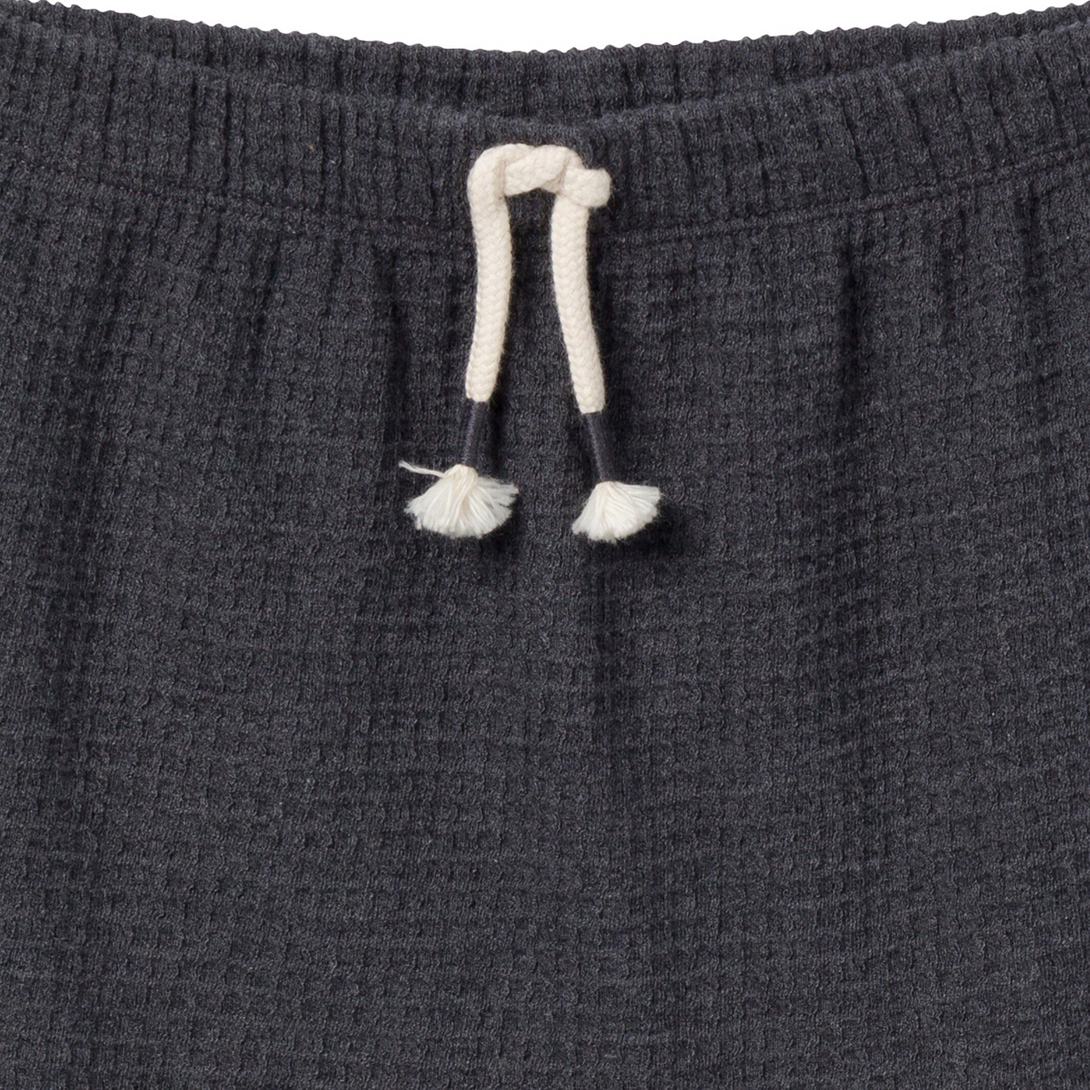 2-Piece Infant & Toddler Boys Charcoal Heather Pants and Shirt Set - Image 5