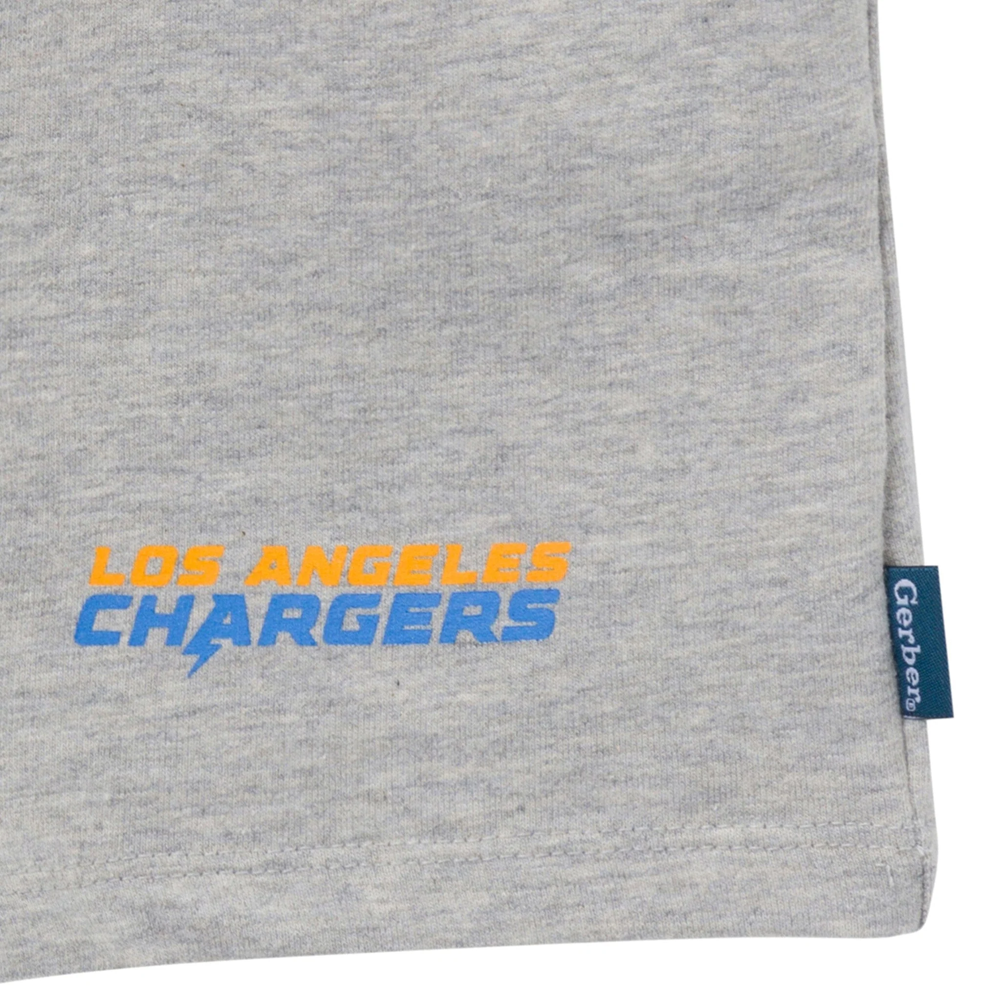 2-Piece Infant & Toddler Boys Los Angeles Chargers T-Shirt and Shorts Set - Image 4