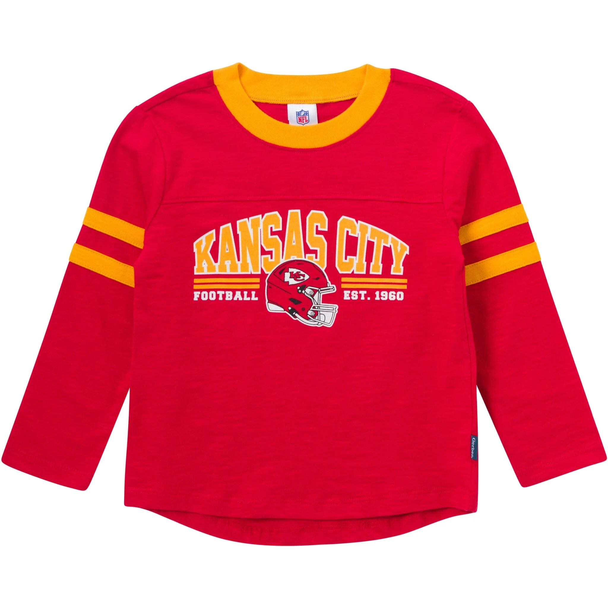2-Piece Infant & Toddler Boys Kansas City Chiefs Shirt and Sweatpant Set - Image 2