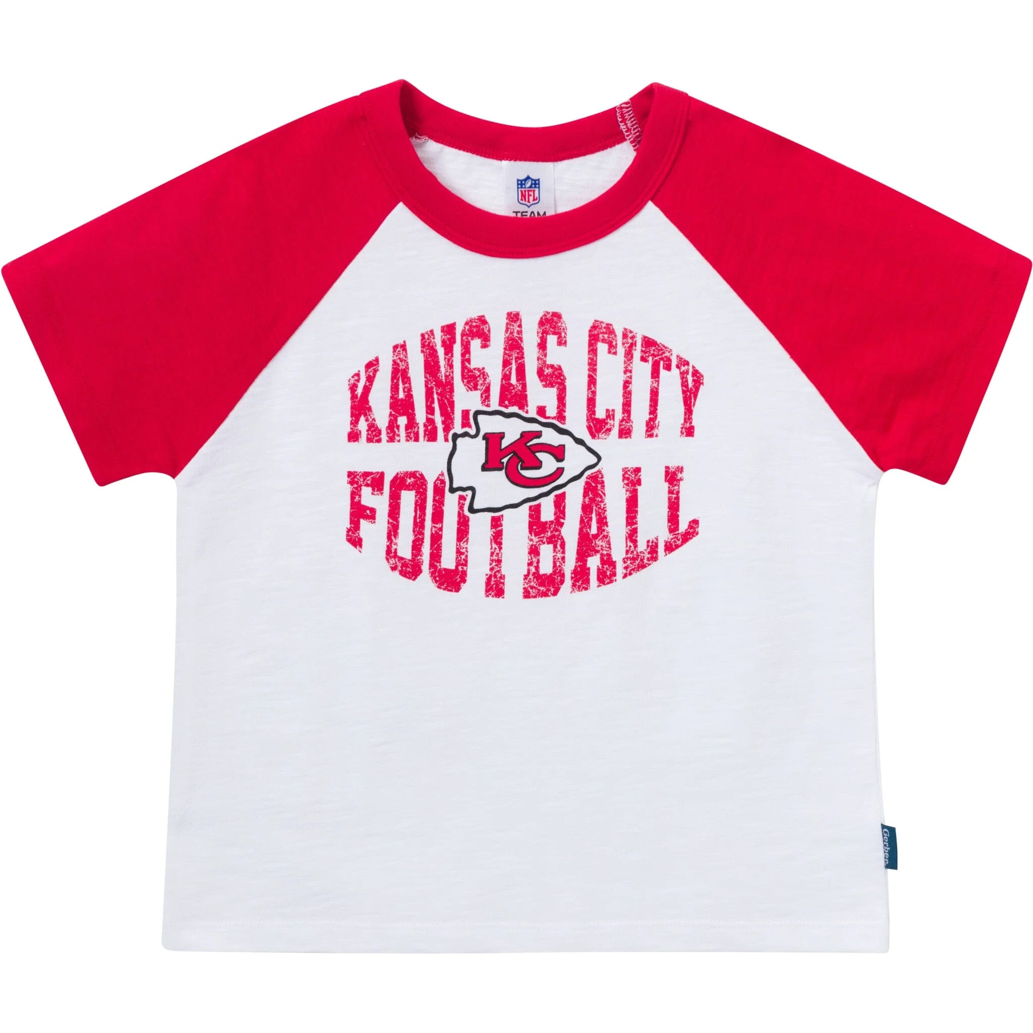 2-Piece Infant & Toddler Boys Kansas City Chiefs T-Shirt and Shorts Set - Image 2