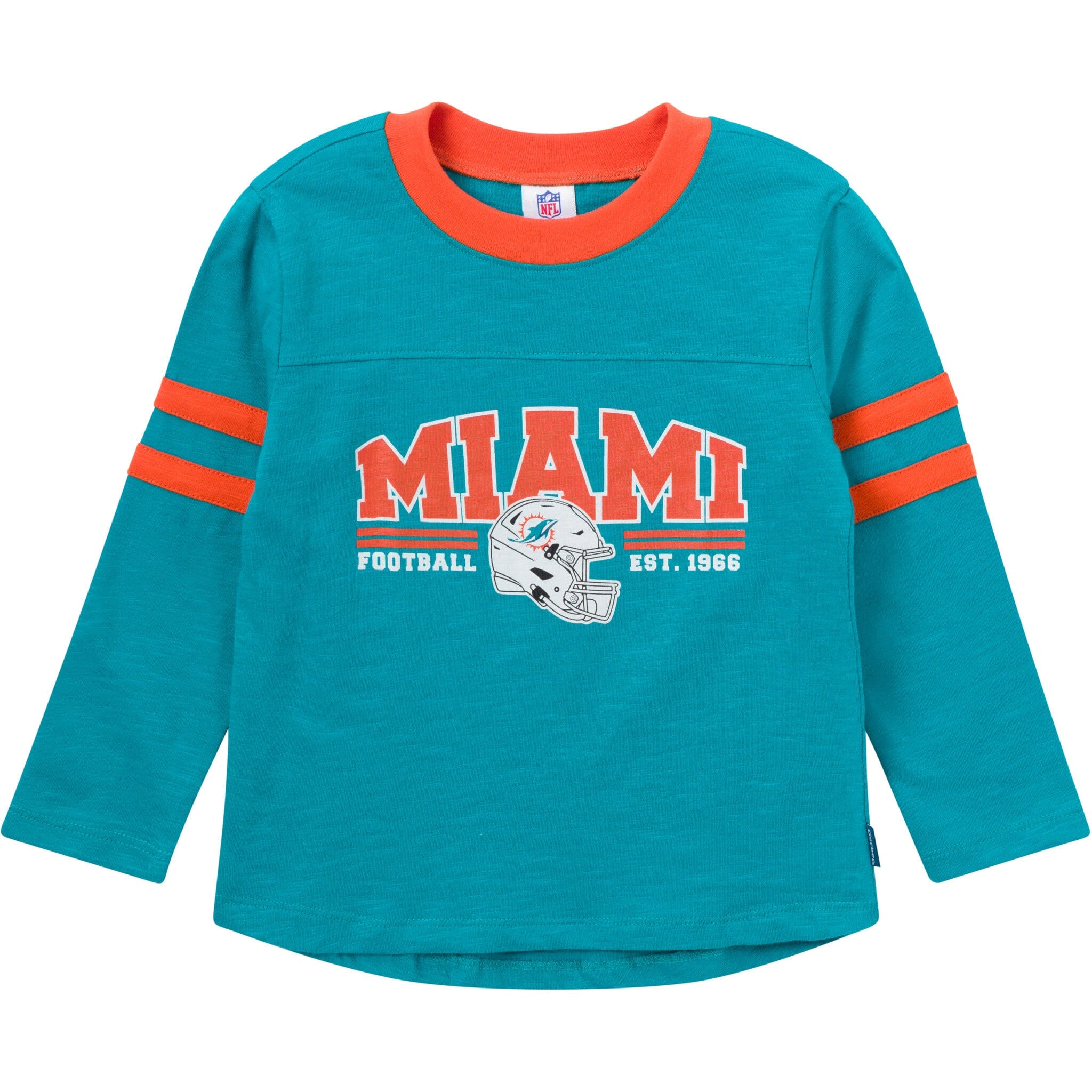 2-Piece Infant & Toddler Boys Miami Dolphins Shirt and Sweatpant Set - Image 2