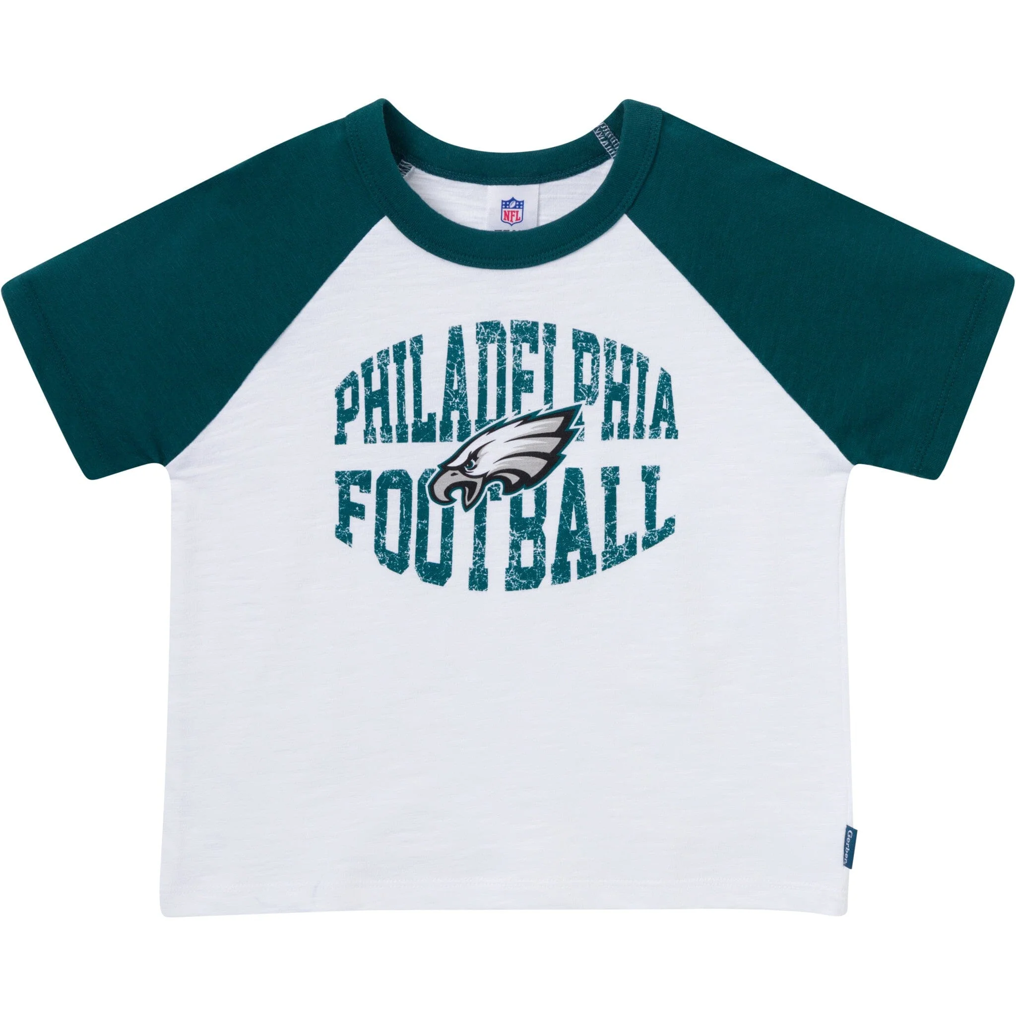 2-Piece Infant & Toddler Boys Philadelphia Eagles T-Shirt and Shorts Set - Image 2