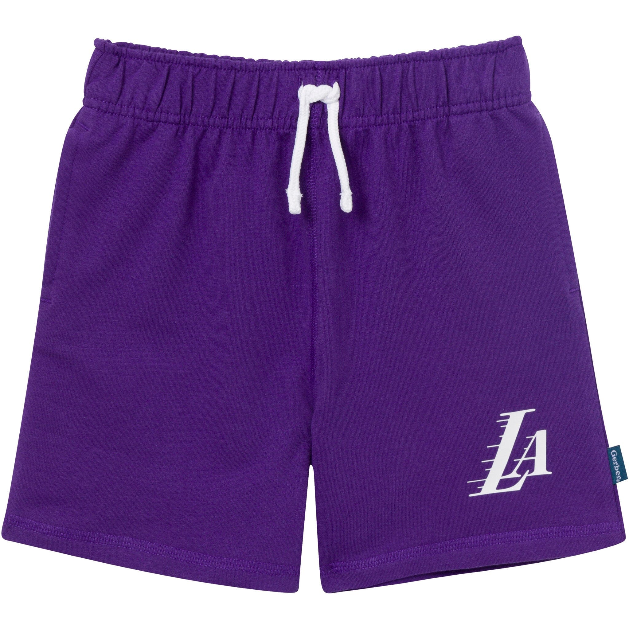 2-Piece Infant & Toddler Boys Los Angeles Lakers T-Shirt & Shorts Set - Image 3