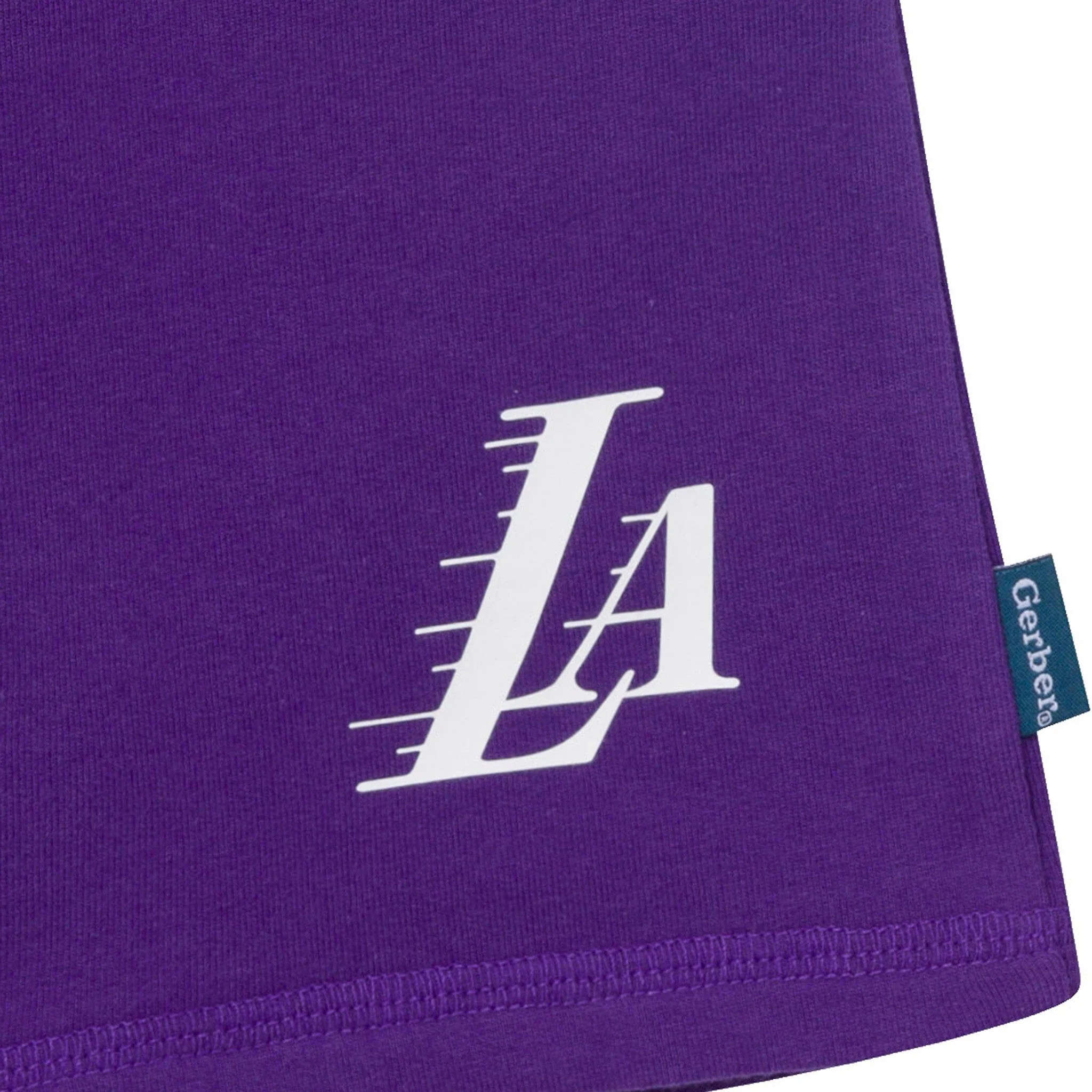 2-Piece Infant & Toddler Boys Los Angeles Lakers T-Shirt & Shorts Set - Image 4