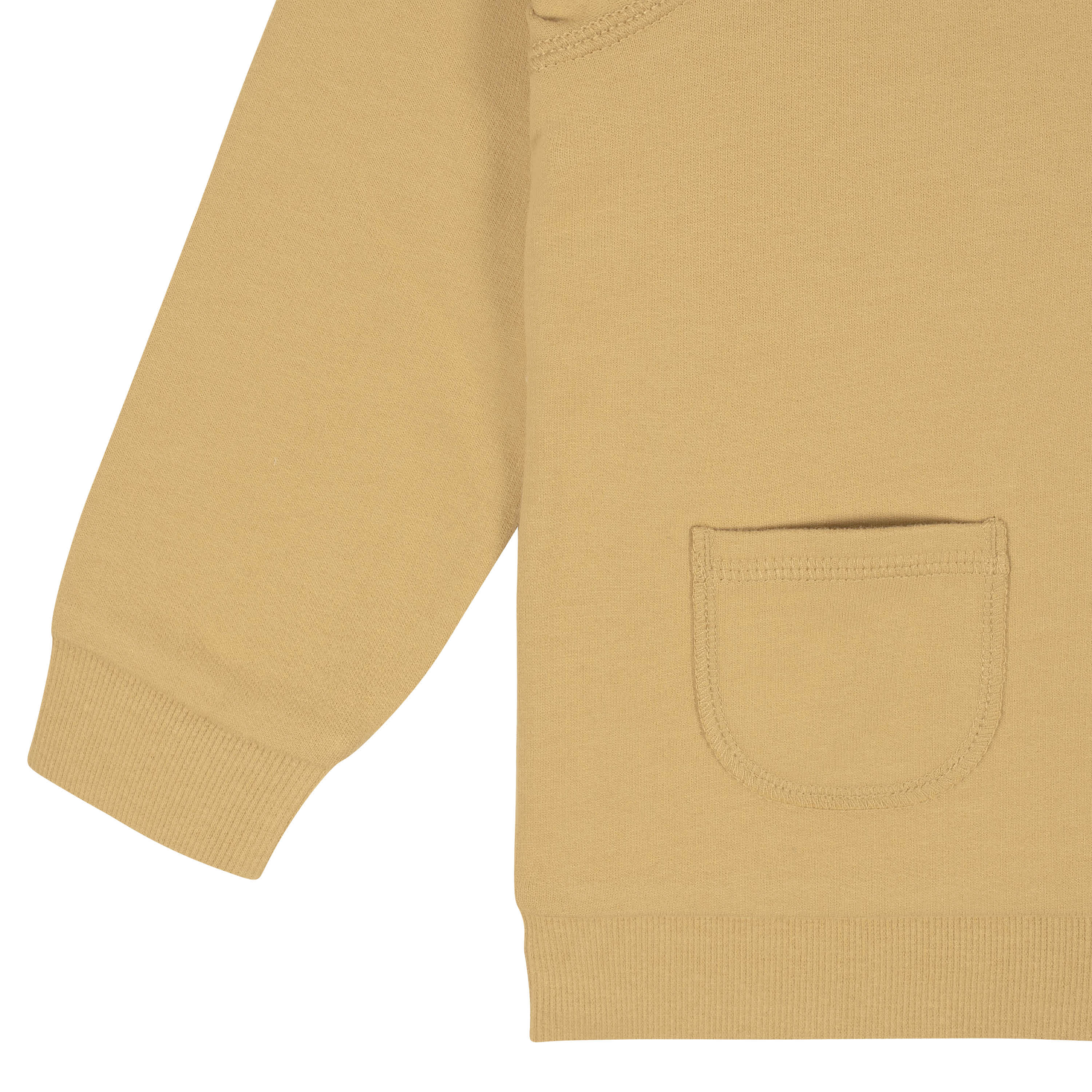 2-Piece Infant & Toddler Boys Mustard French Terry Pullover & Jogger Set - Image 3