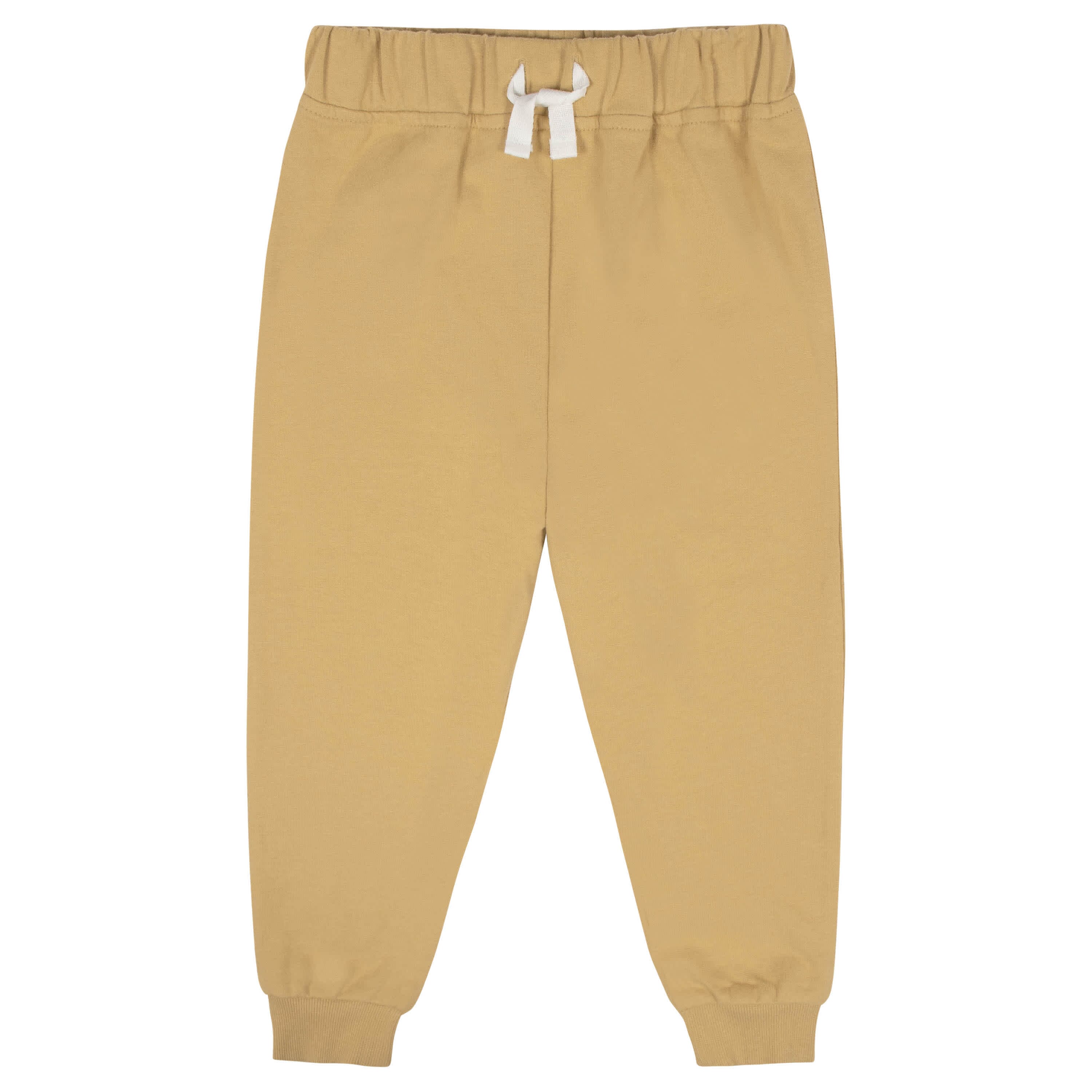 2-Piece Infant & Toddler Boys Mustard French Terry Pullover & Jogger Set - Image 4