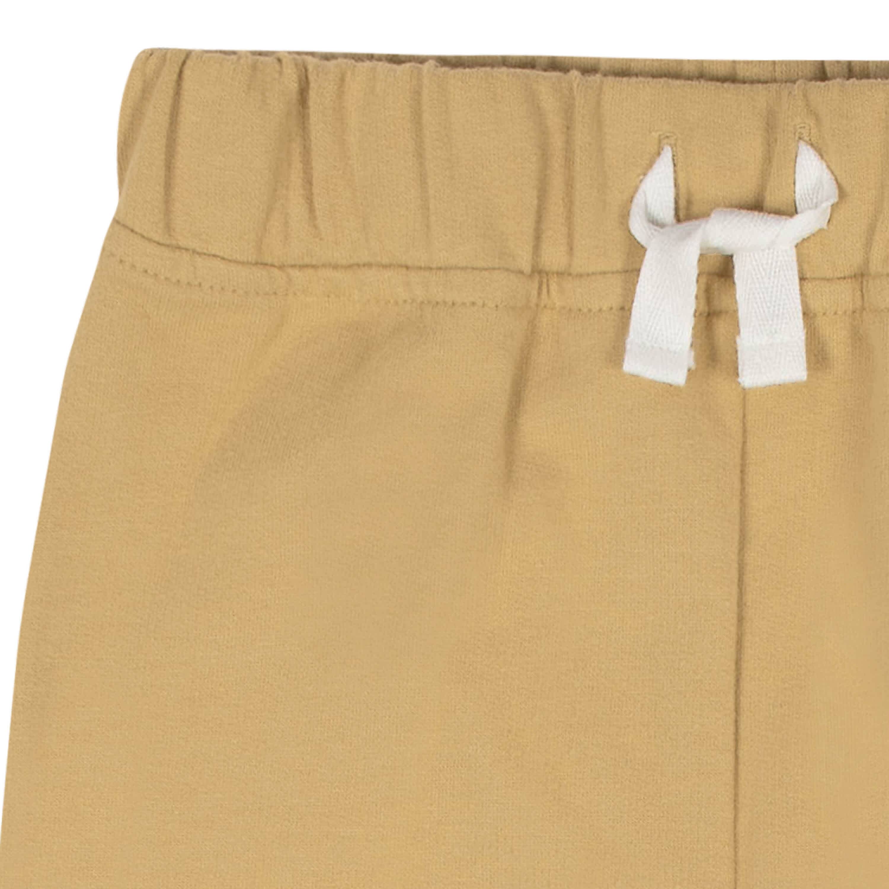2-Piece Infant & Toddler Boys Mustard French Terry Pullover & Jogger Set - Image 5