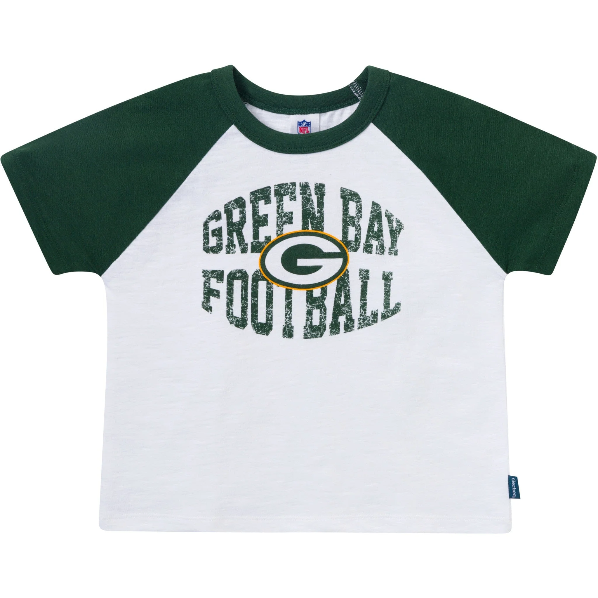 2-Piece Infant & Toddler Boys Green Bay Packers T-Shirt and Shorts Set - Image 2