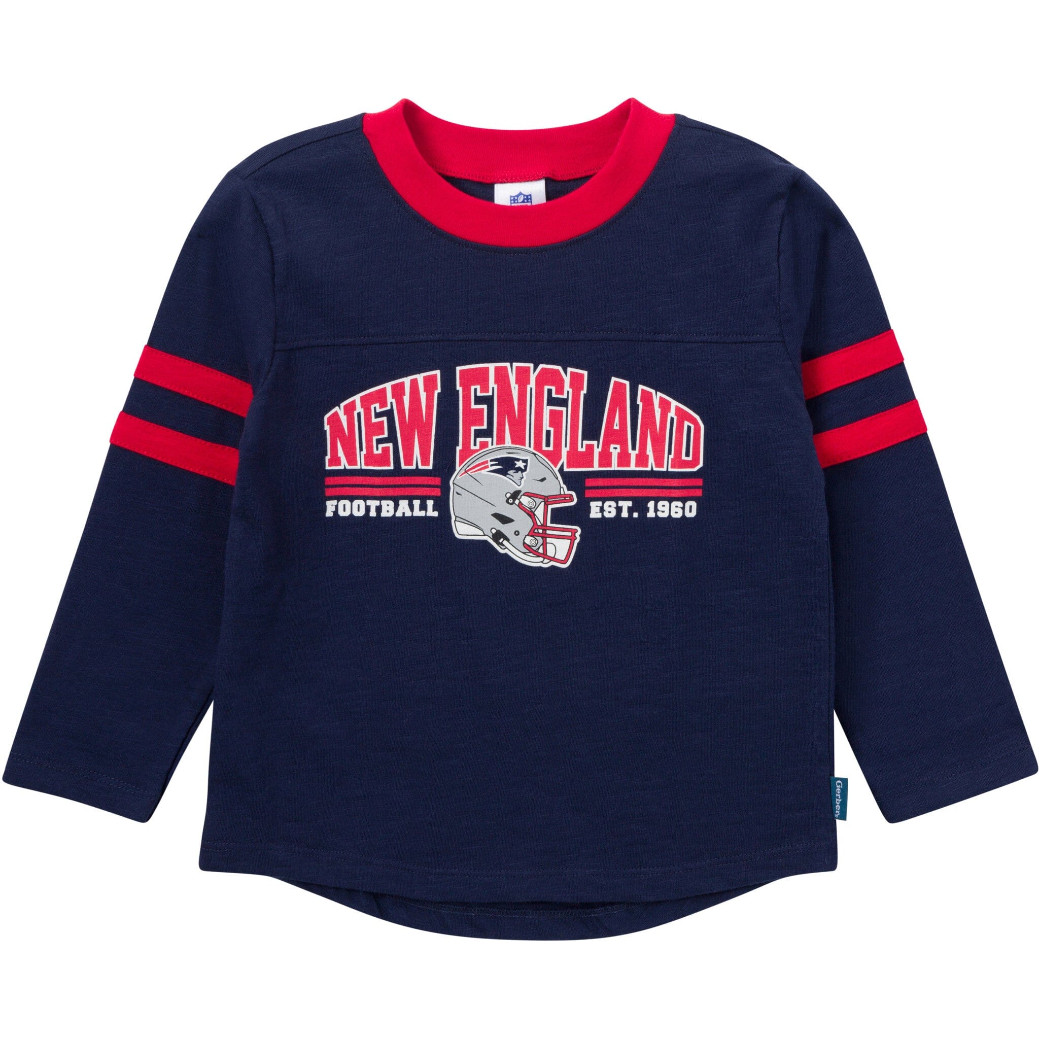 2-Piece Infant & Toddler Boys New England Patriots Shirt and Sweatpant Set - Image 2