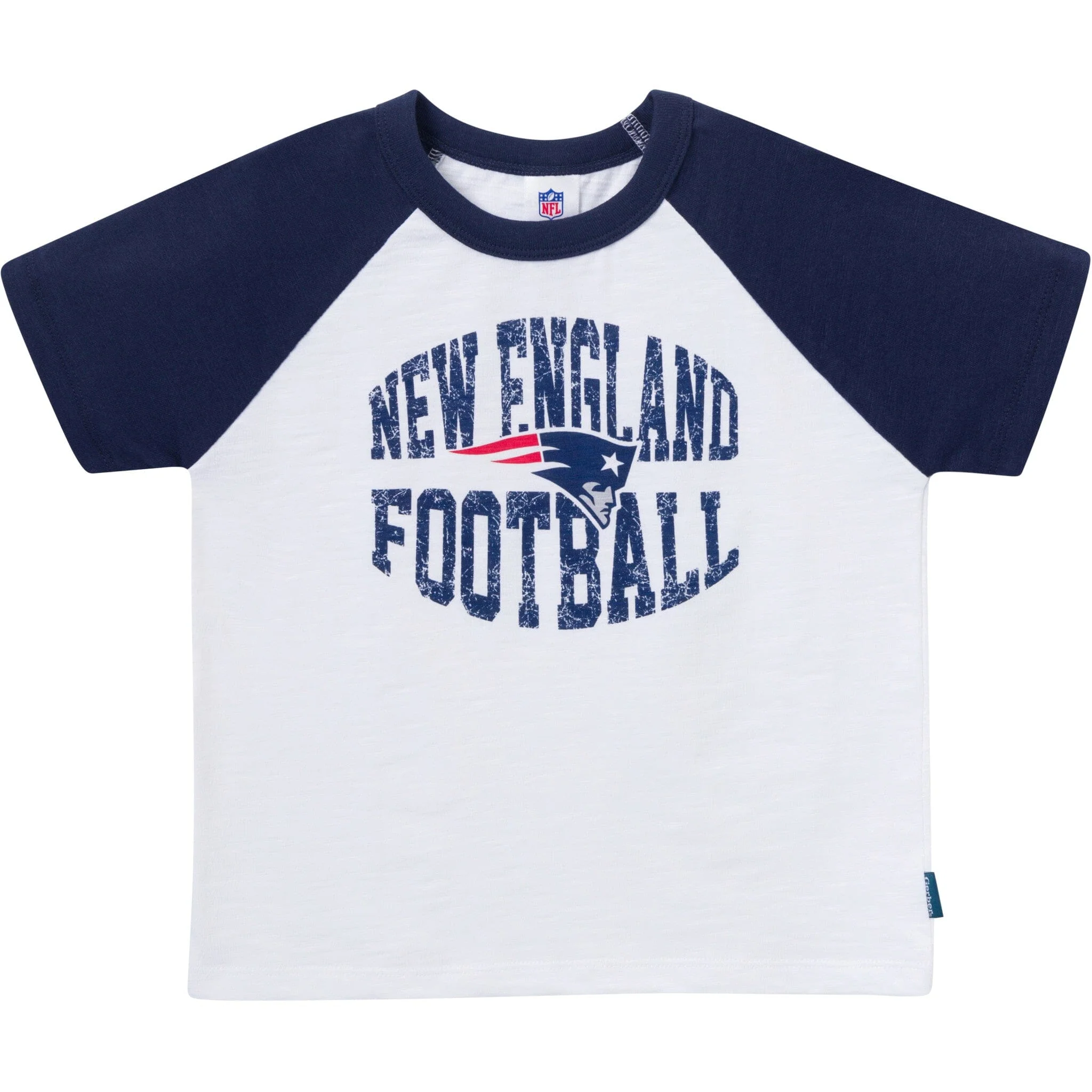 2-Piece Infant & Toddler Boys New England Patriots T-Shirt and Shorts Set - Image 2