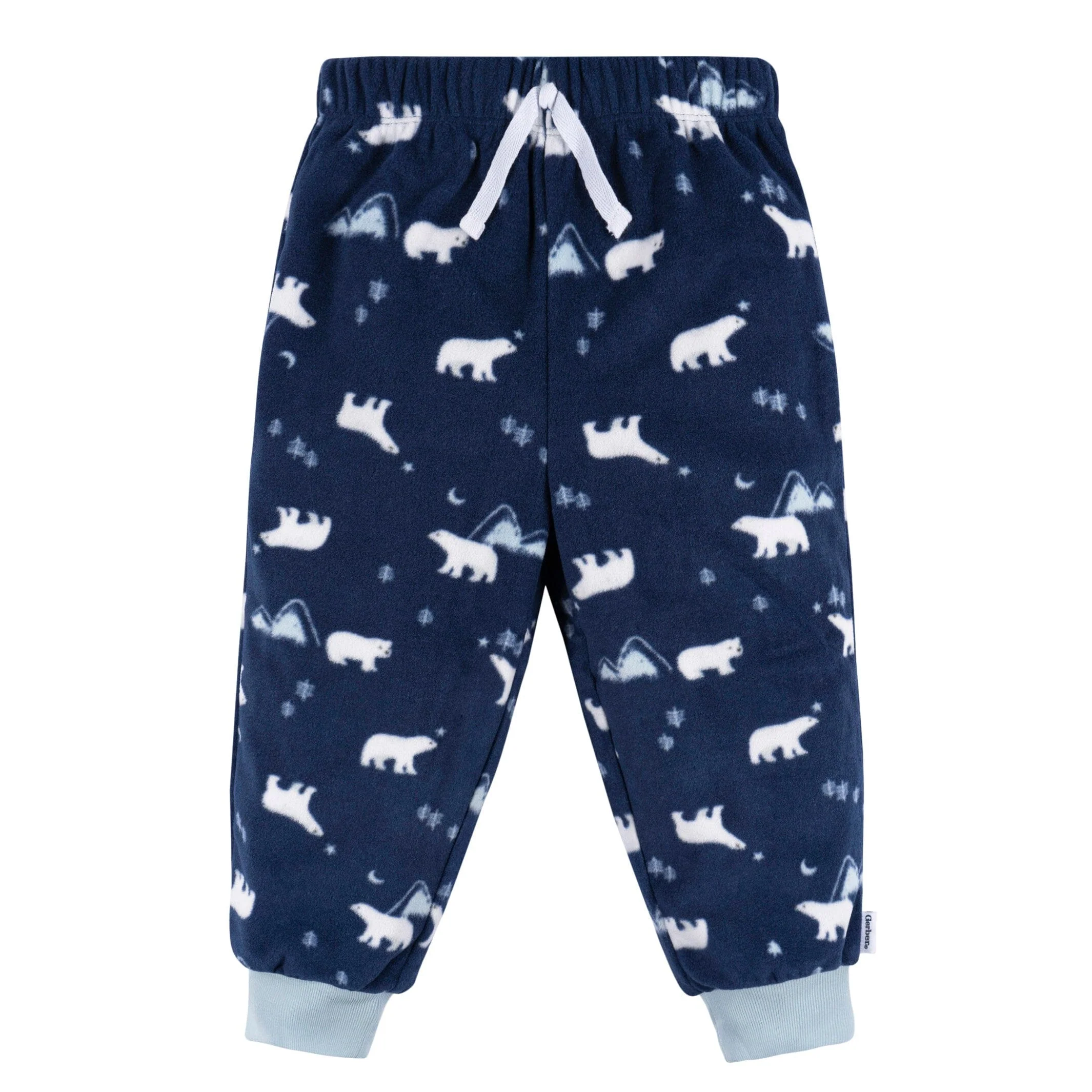 2-Piece Infant & Toddler Boys Polar Bears Fleece Pajamas - Image 4