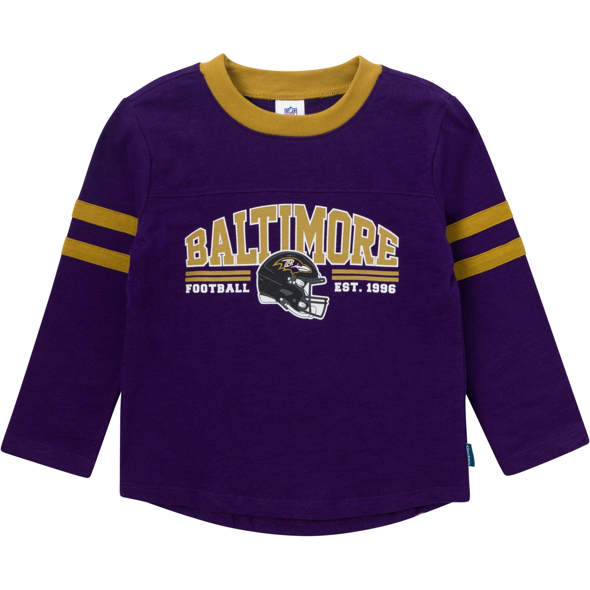 2-Piece Infant & Toddler Boys Baltimore Ravens Shirt and Sweatpant Set - Image 2