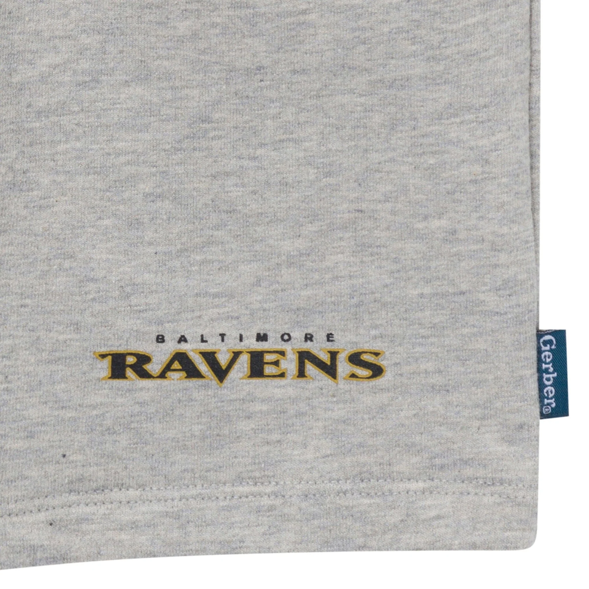 2-Piece Infant & Toddler Boys Baltimore Ravens T-Shirt and Shorts Set - Image 4