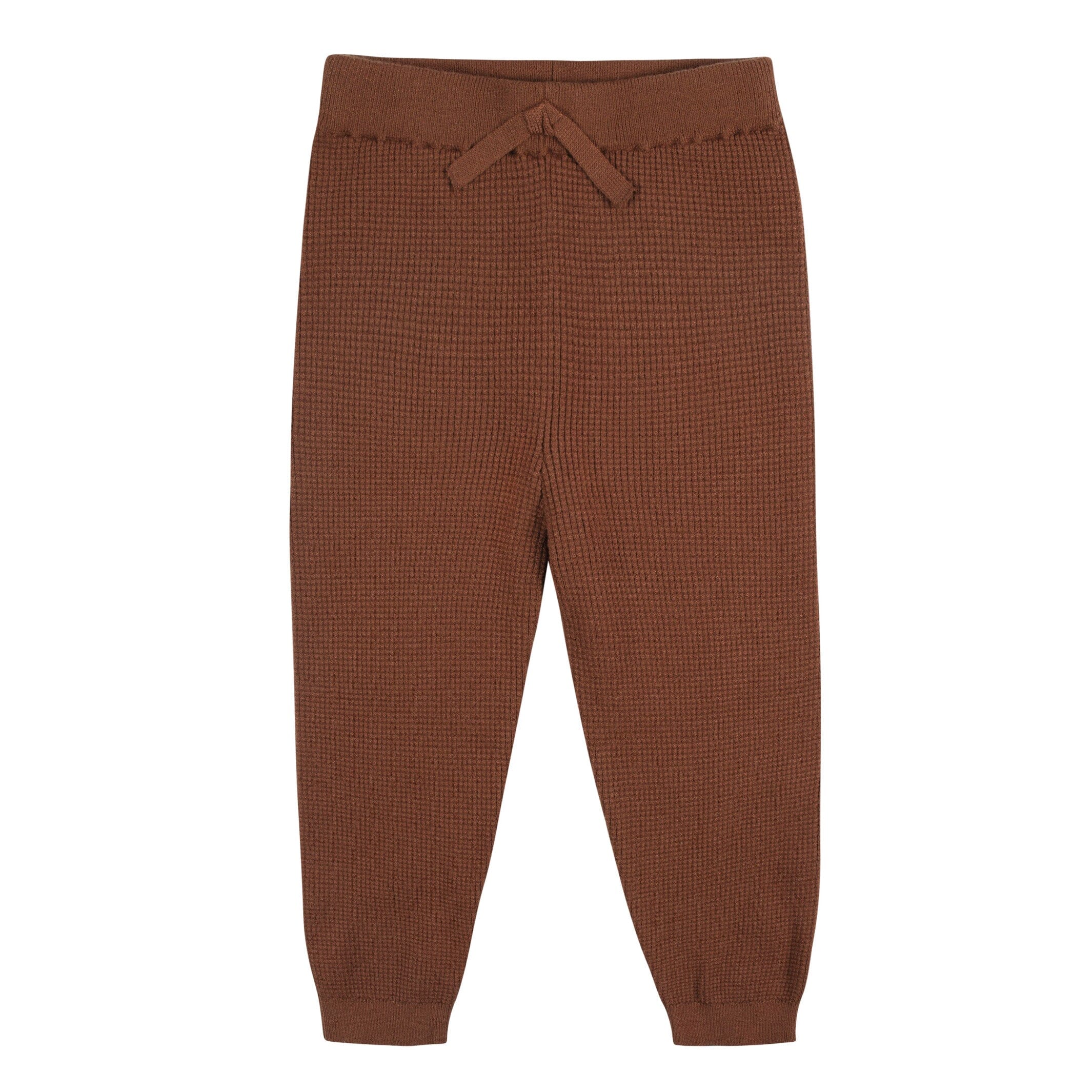 2-Piece Infant and Toddler Boys Rust Sweater Knit Set - Image 5