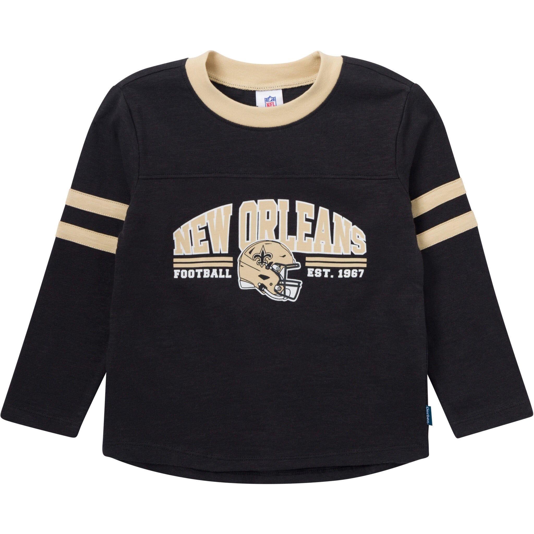 2-Piece Infant & Toddler Boys New Orleans Saints Shirt and Sweatpant Set - Image 2