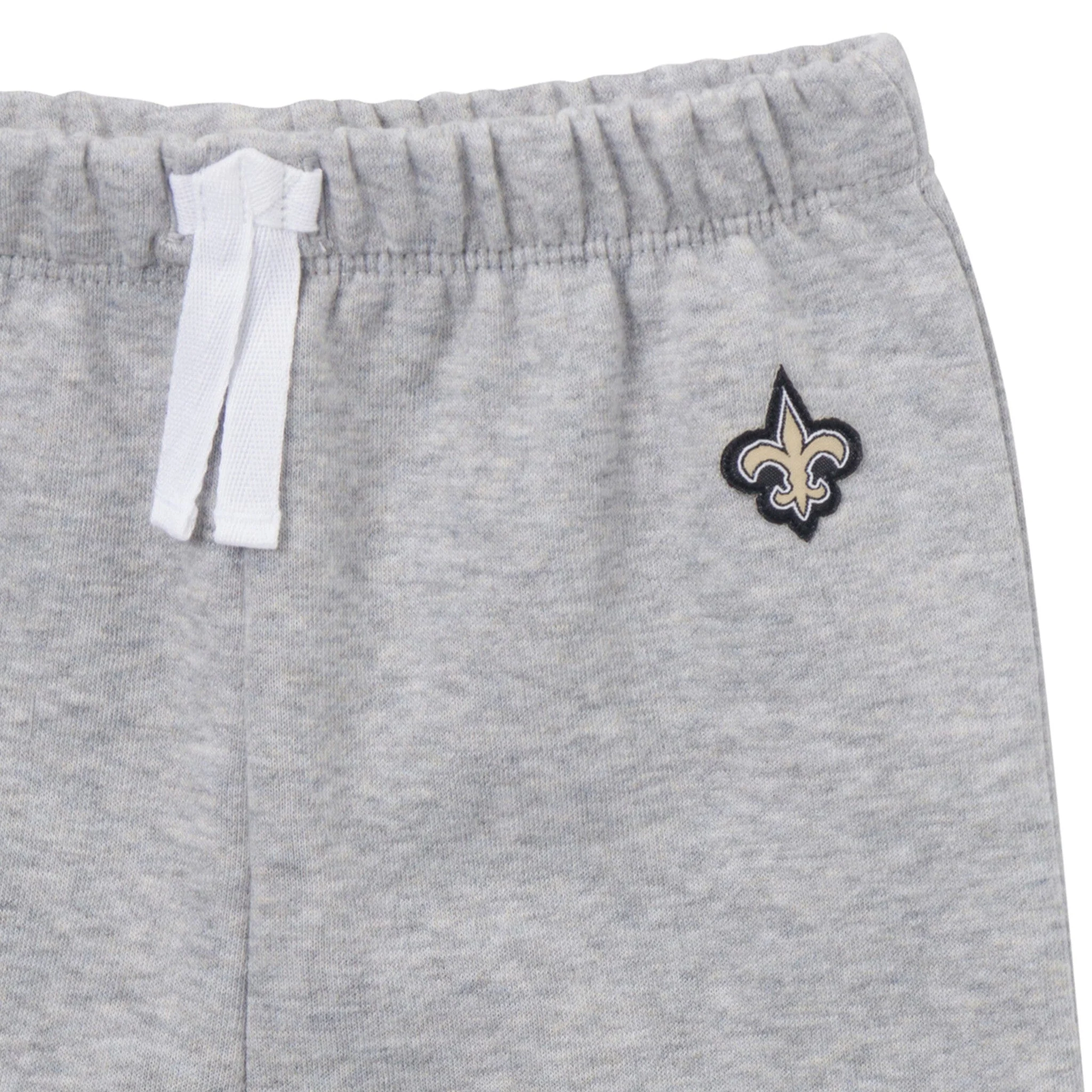 2-Piece Infant & Toddler Boys New Orleans Saints Shirt and Sweatpant Set - Image 4