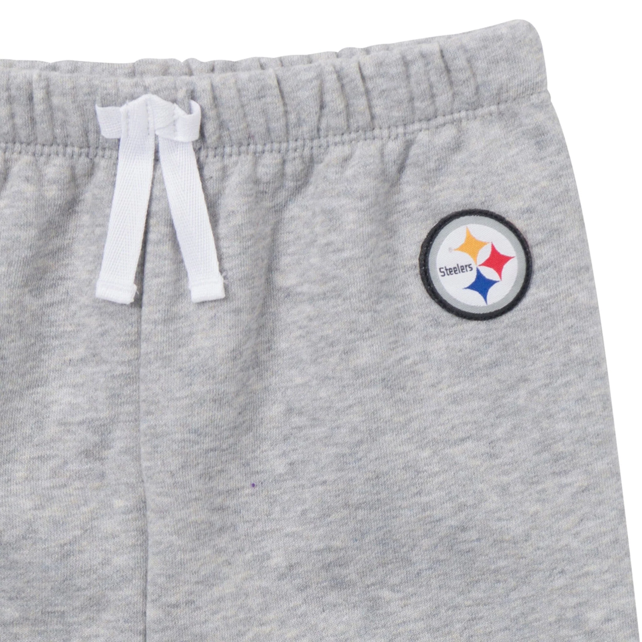 2-Piece Infant & Toddler Boys Pittsburgh Steelers Shirt and Sweatpant Set - Image 4