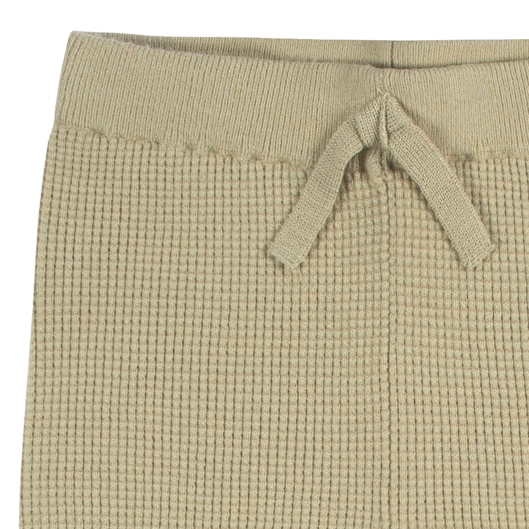 2-Piece Infant and Toddler Boys Tan Sweater Knit Set - Image 6