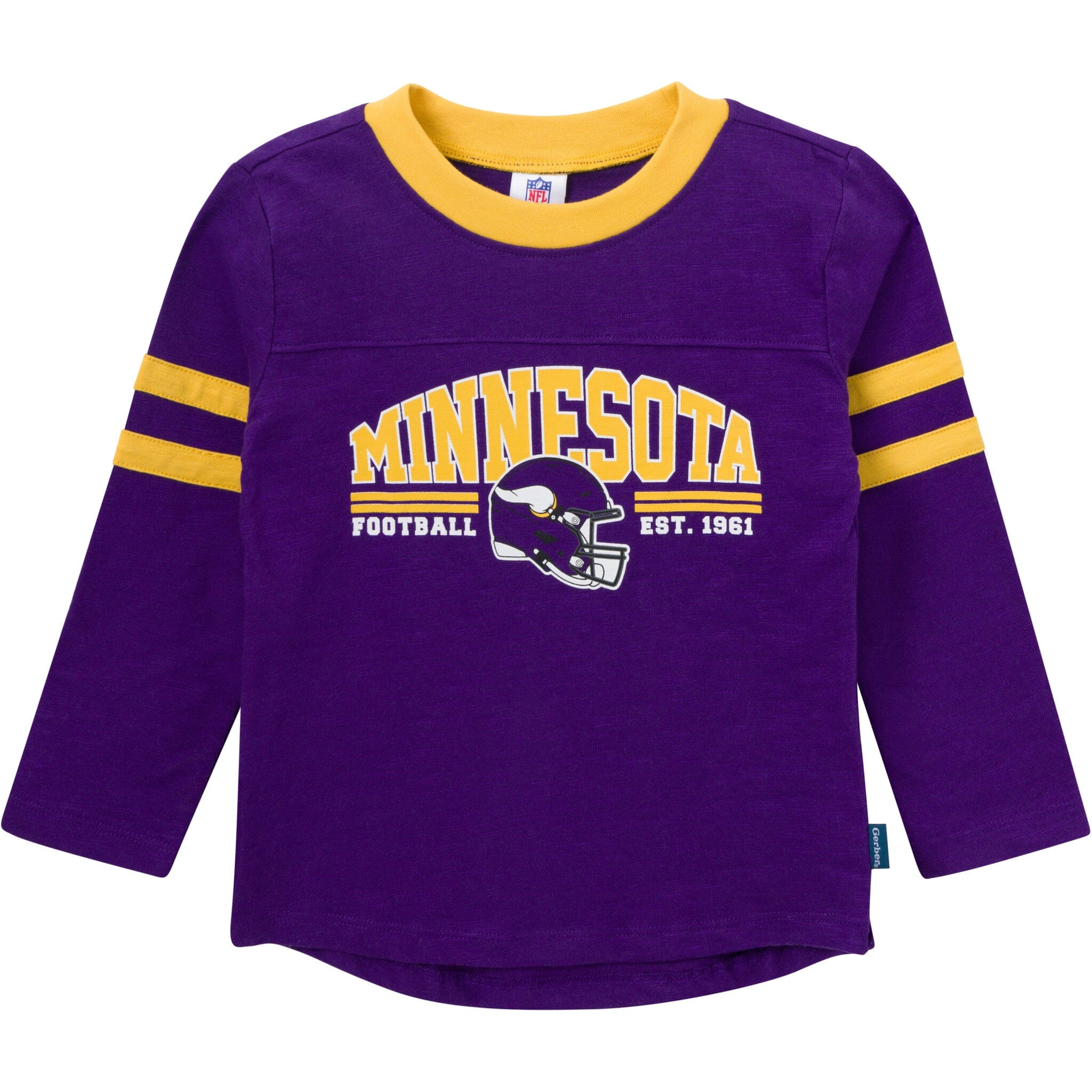 2-Piece Infant & Toddler Boys Minnesota Vikings Shirt and Sweatpant Set - Image 2