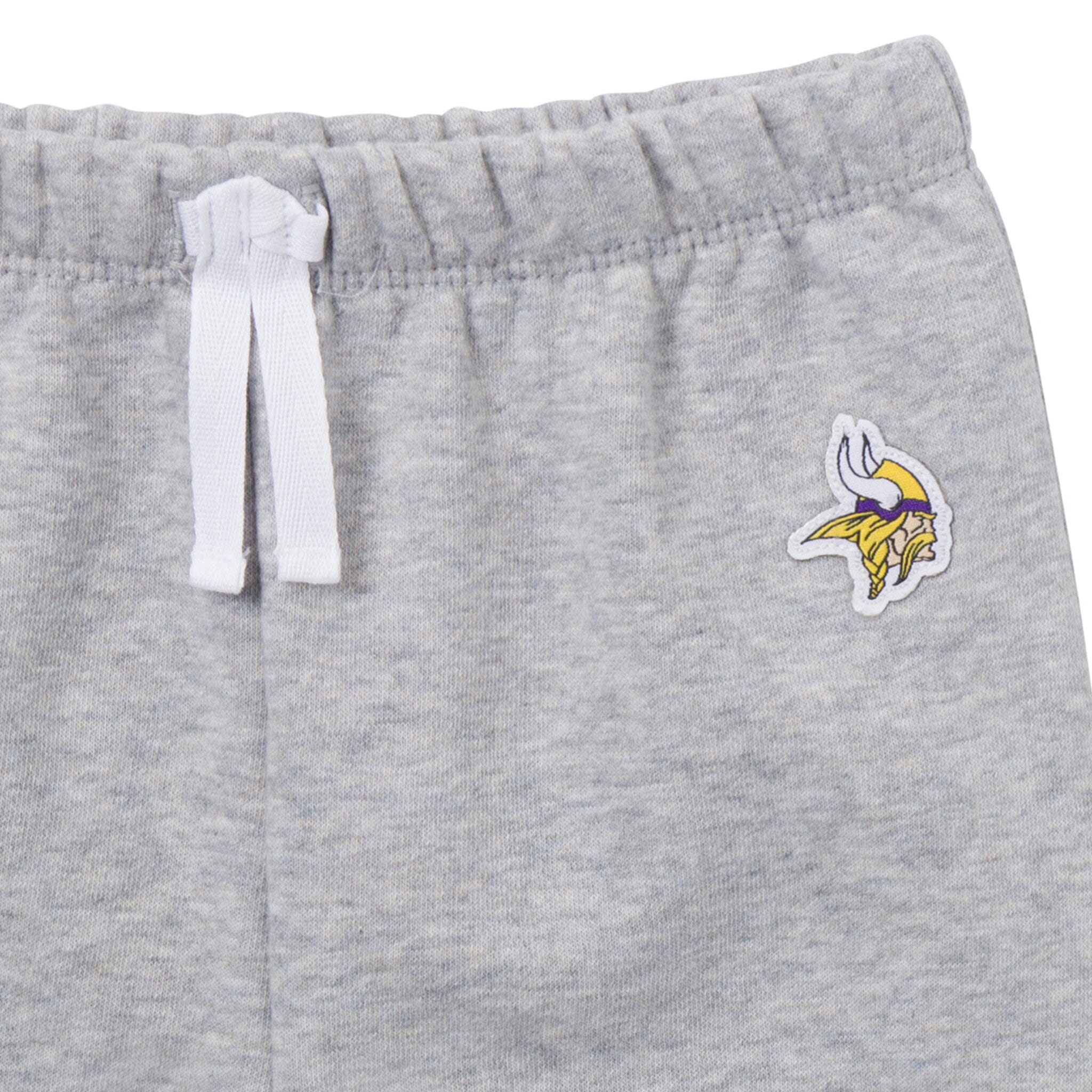 2-Piece Infant & Toddler Boys Minnesota Vikings Shirt and Sweatpant Set - Image 4