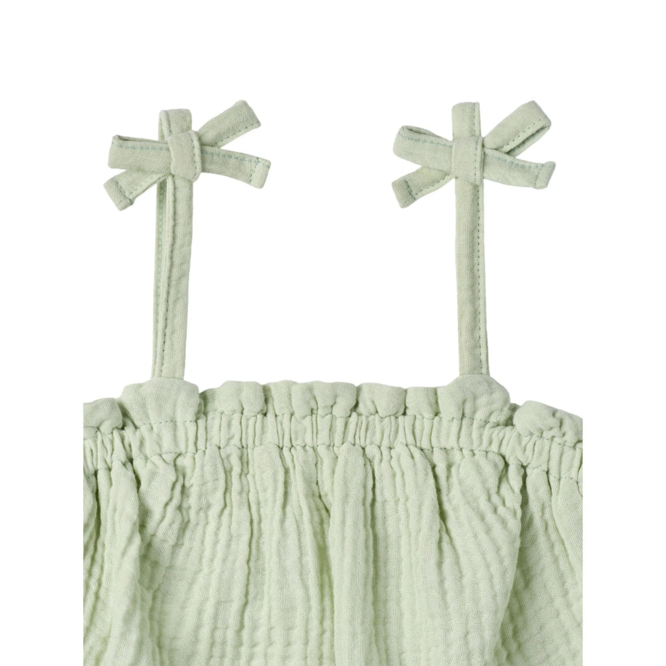 2-Piece Infant & Toddler Girls Mint Top & Short Set - Image 4