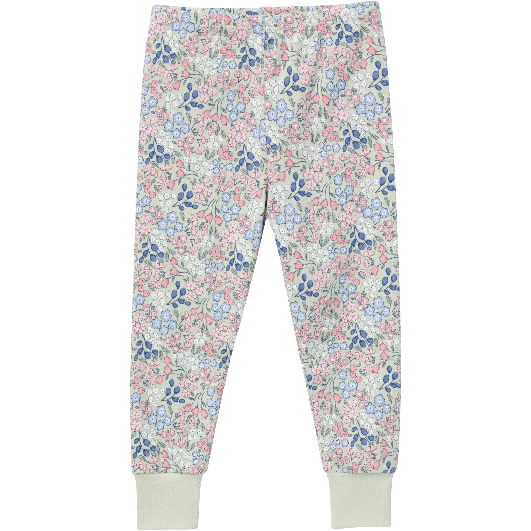 2-Piece Infant & Toddler Girls Ditsy Floral Long Sleeve Pajama Set - Image 3