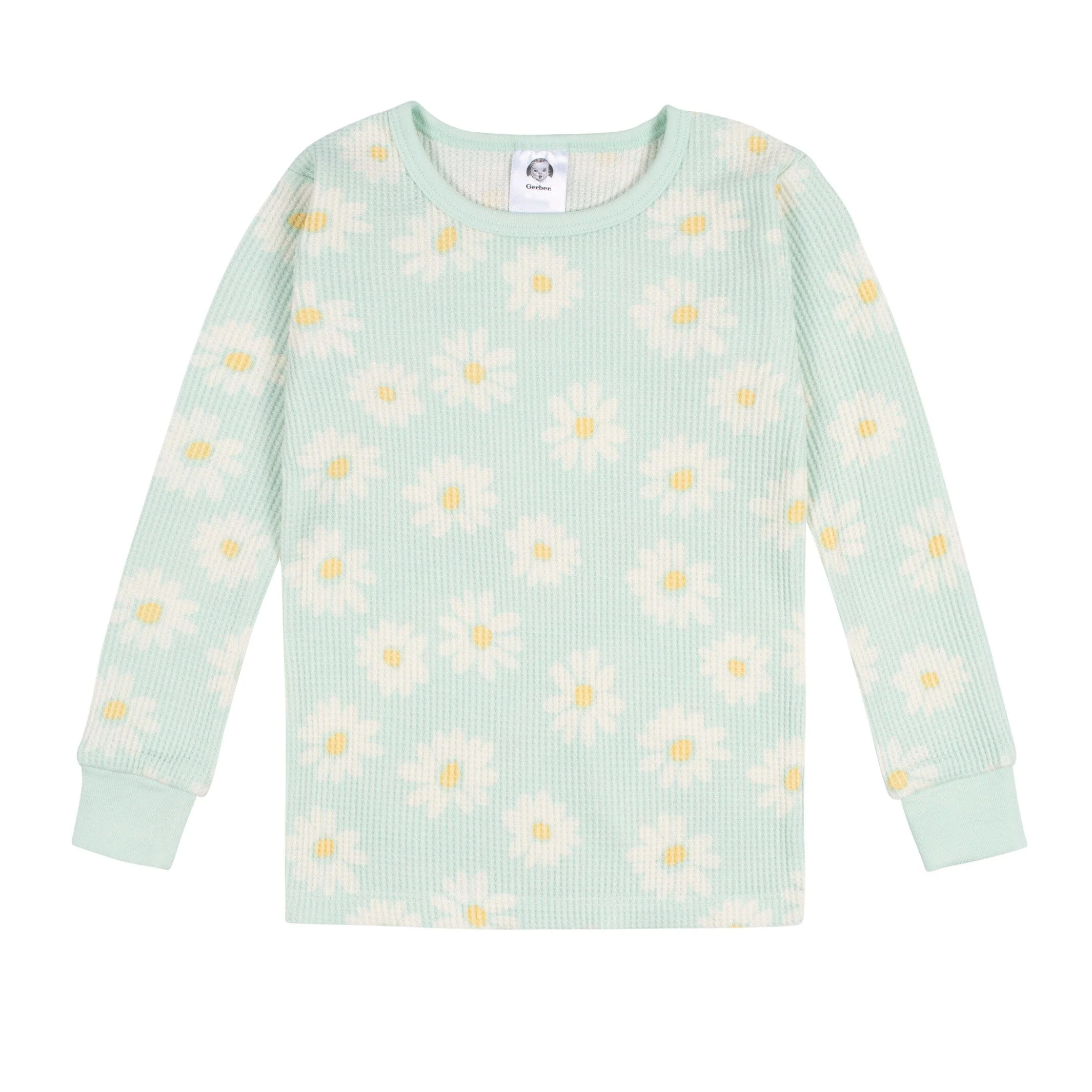 2-Piece Infant & Toddler Girls Daisies Snug Fit Pajama Set - Image 4