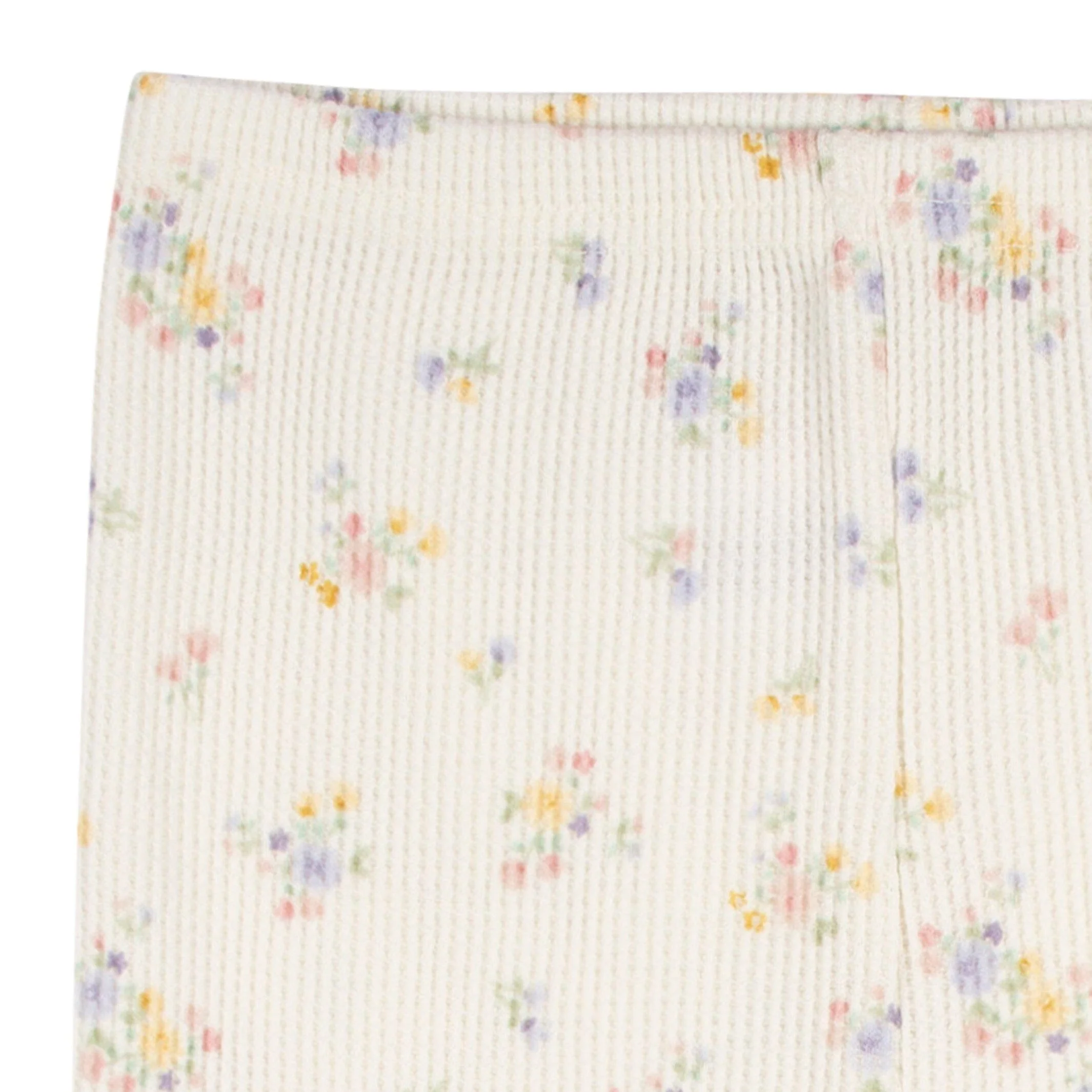 2-Piece Infant & Toddler Girls Ivory Floral Snug Fit Pajama Set - Image 5