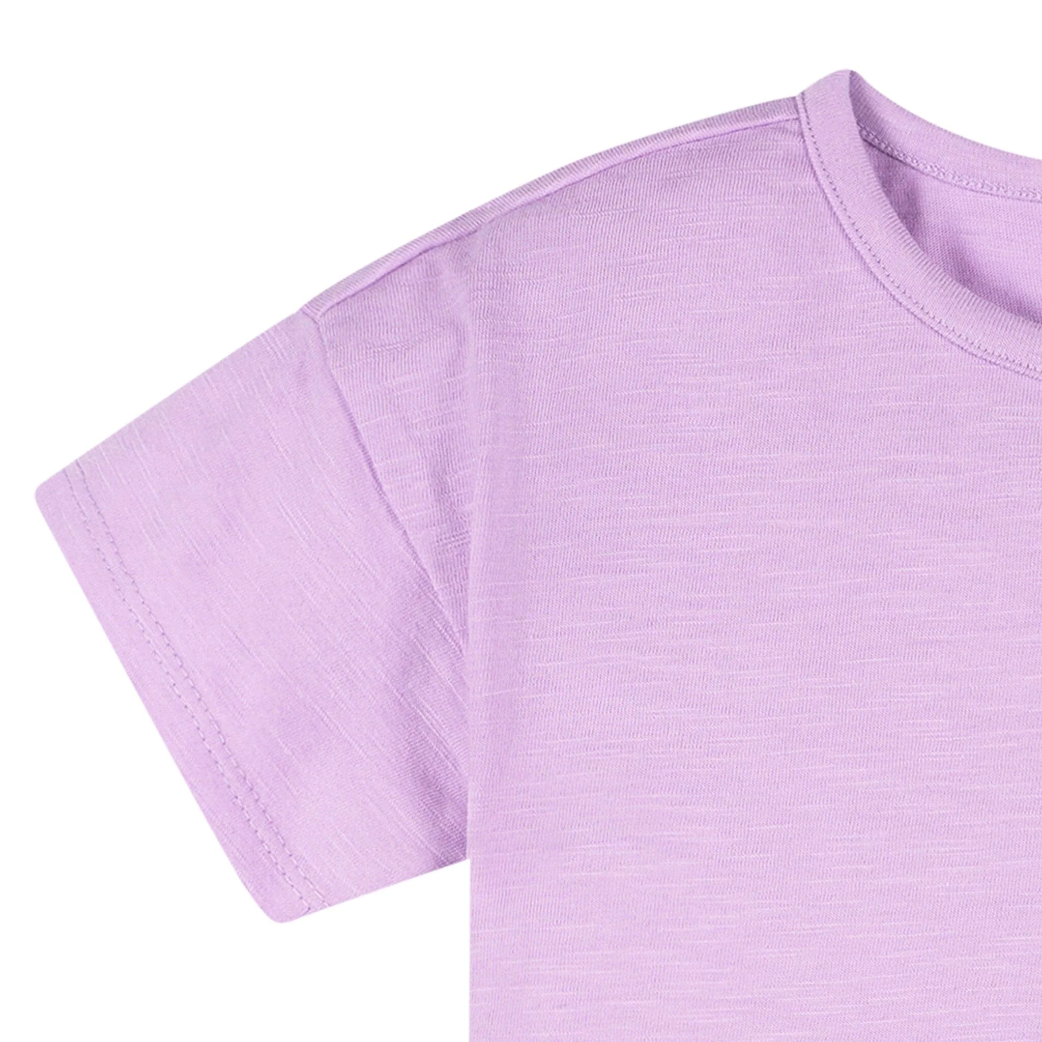2-Piece Infant & Toddler Girls Rainbow Pocket Tee and Shorts Set - Image 4