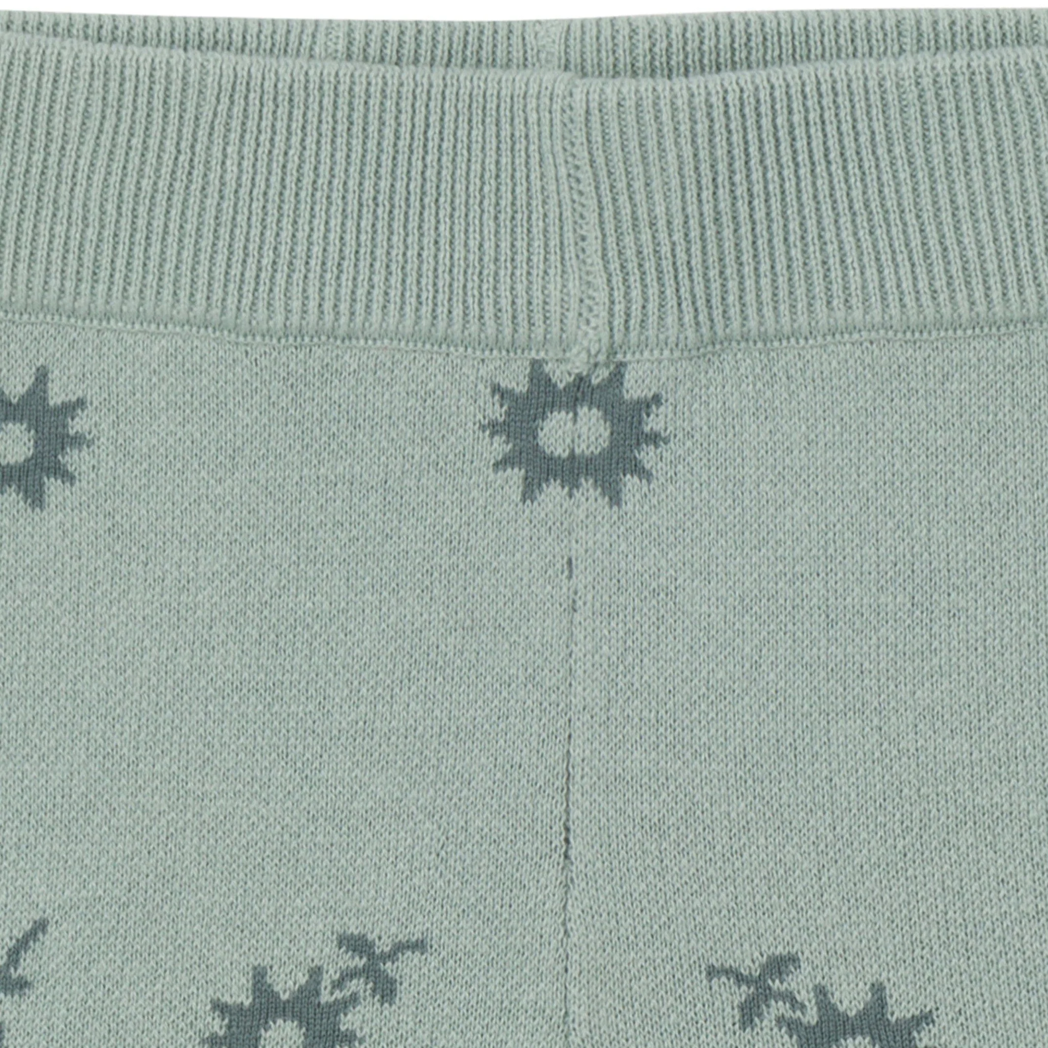 2-Piece Infant & Toddler Girls Medium Sky Daisies Jacquard Sweater Set - Image 8