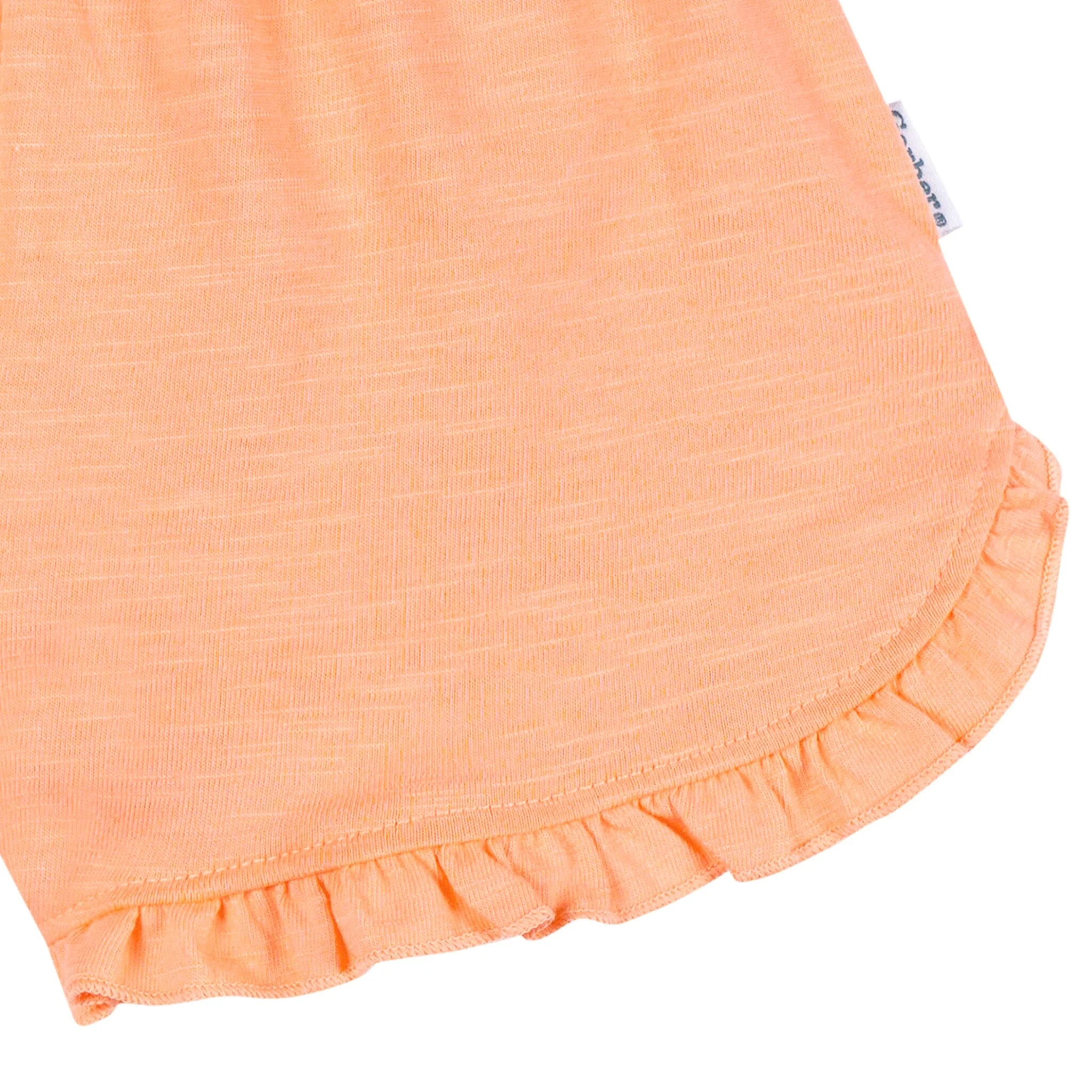 2-Piece Infant & Toddler Girls Seahorse Pocket Tee and Shorts Set - Image 7