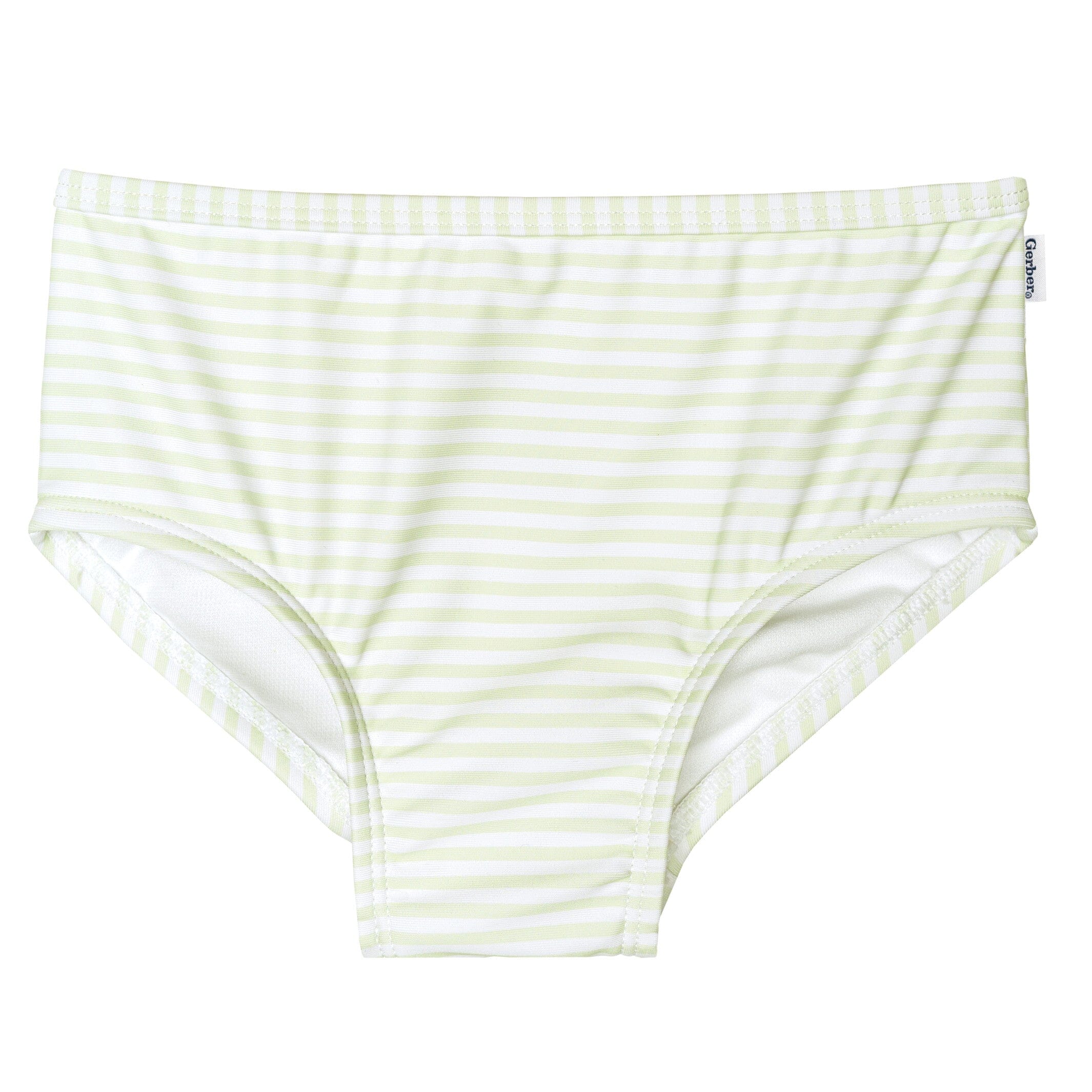 2-Piece Infant and Toddler Girls UPF 50+ Peaches Rash Guard & Swim Bottoms Set - Image 6