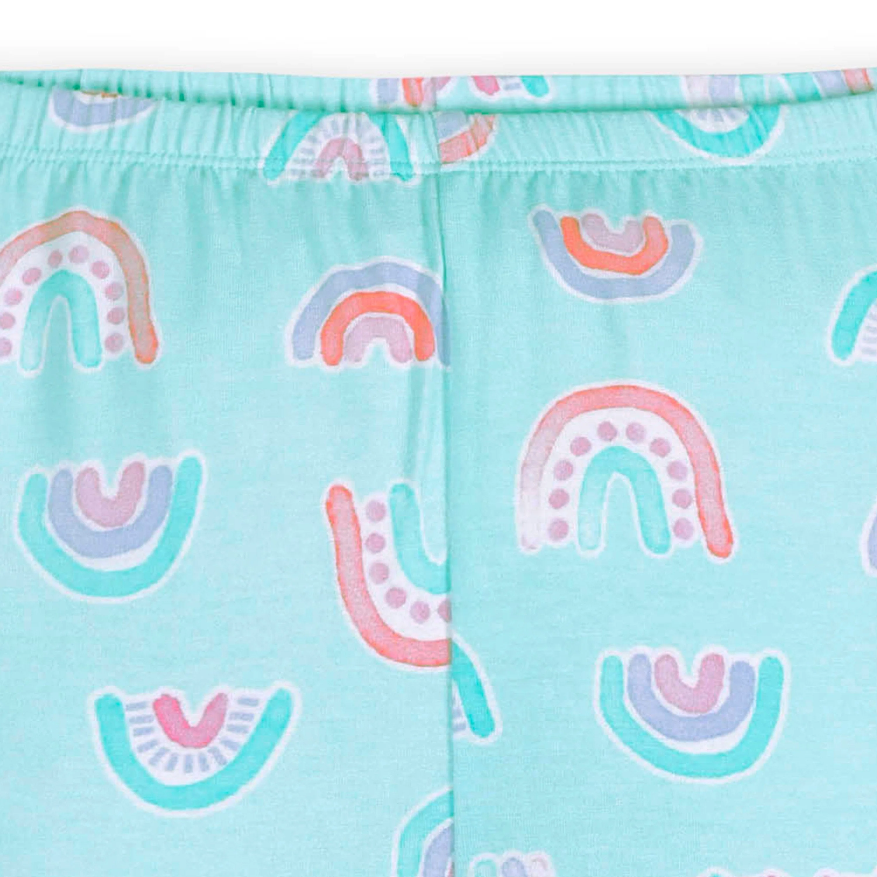 2-Piece Infant & Toddler Rainbow Sky Buttery Soft Viscose Made from Eucalyptus Snug Fit Pajamas - Image 7