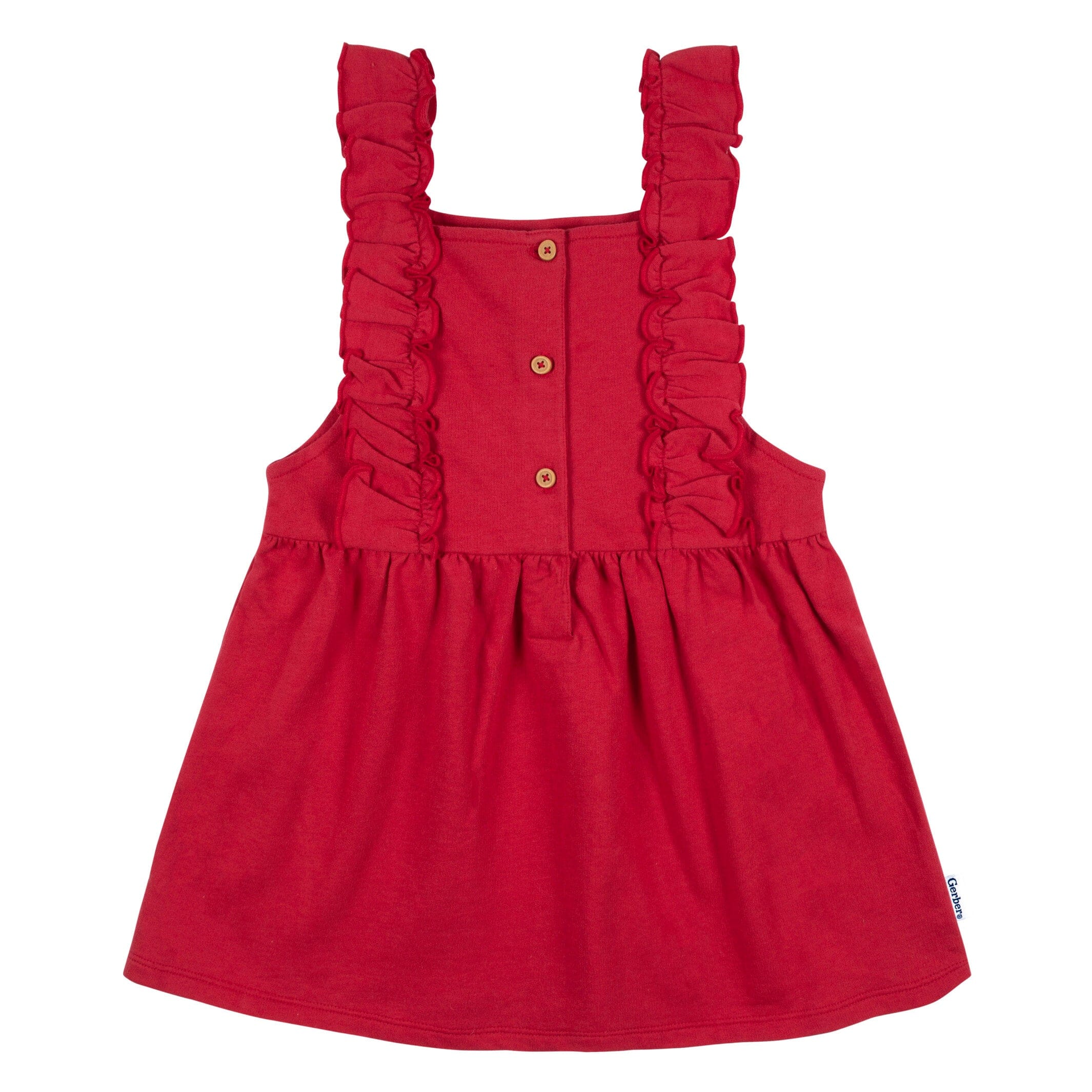 2-Piece Infant Girls Red Holly Berries Jumper & Top Set, 18M - Image 4