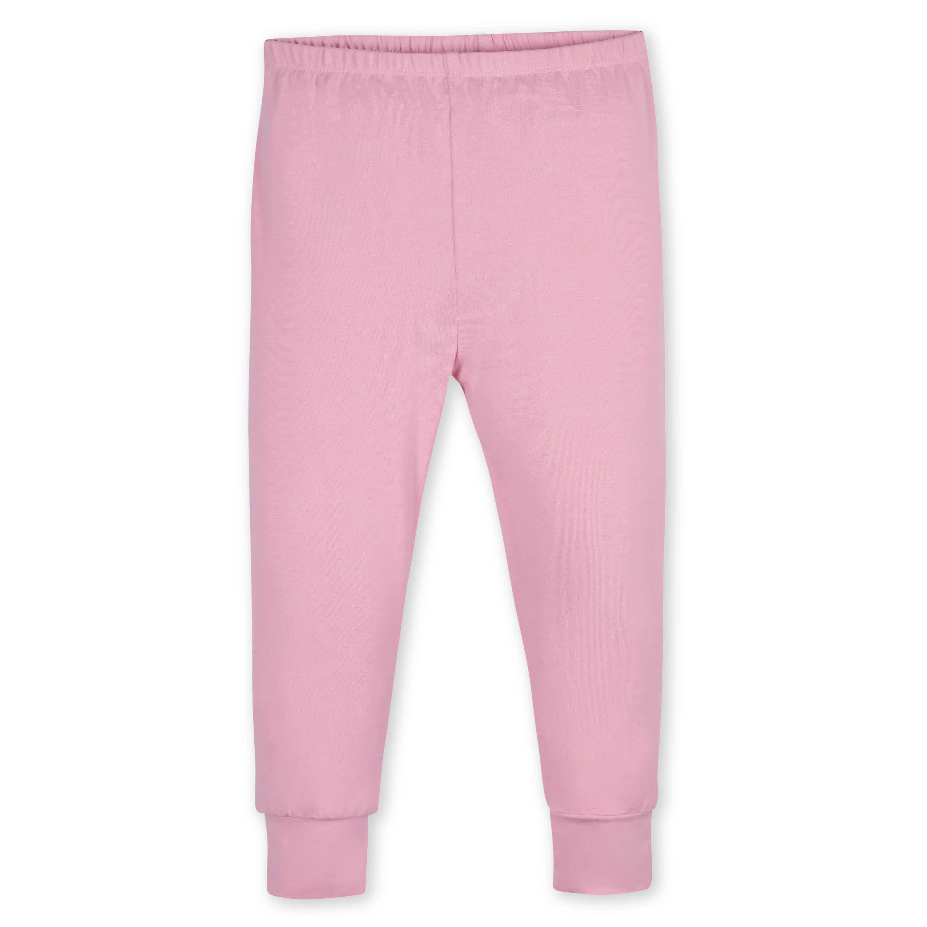2-Piece Infant & Toddler Pink Lemonade Buttery Soft Viscose Made from Eucalyptus Snug Fit Pajamas - Image 6