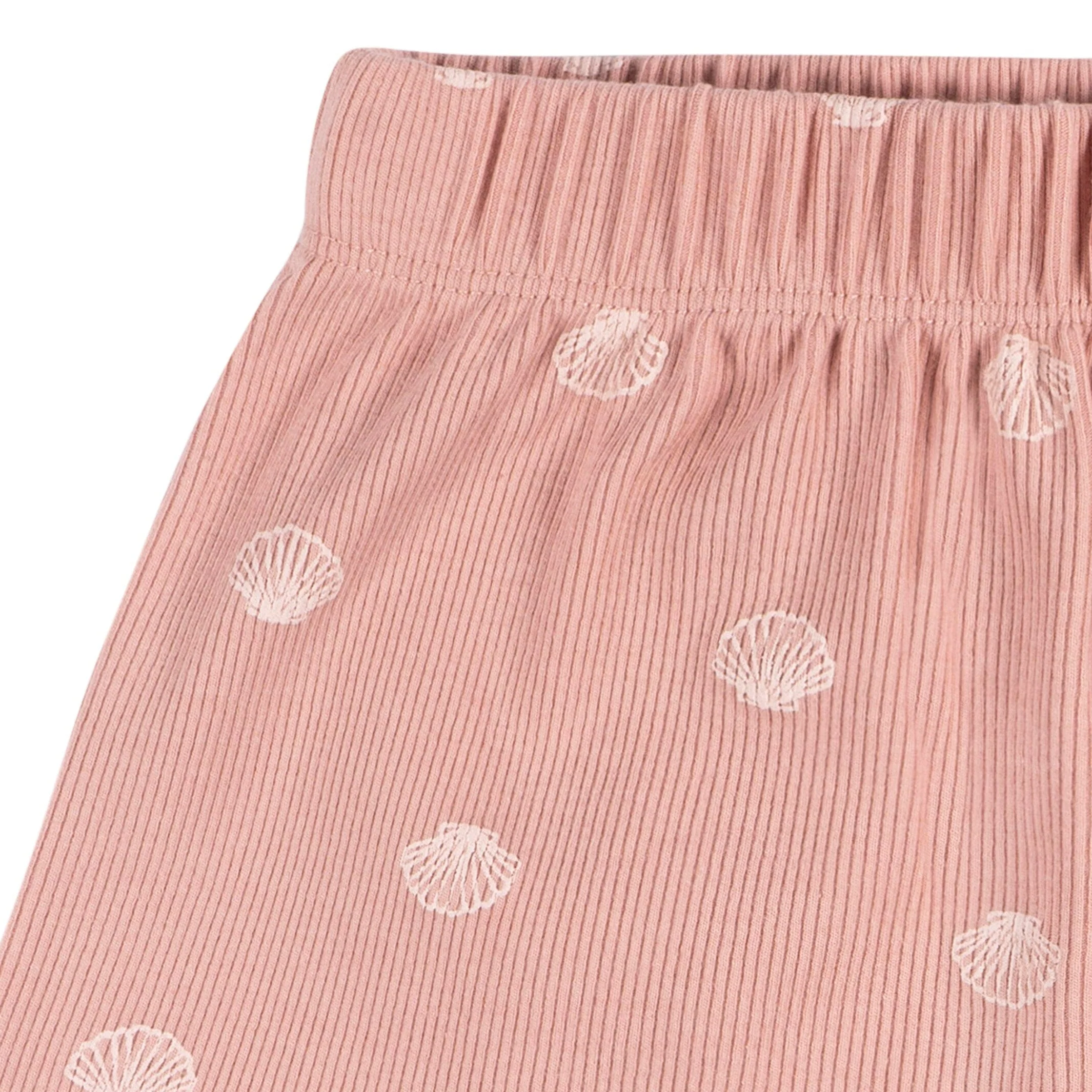 2-Piece Infant and Toddler Girls Seashells Tank Top & Shorts Set - Image 6