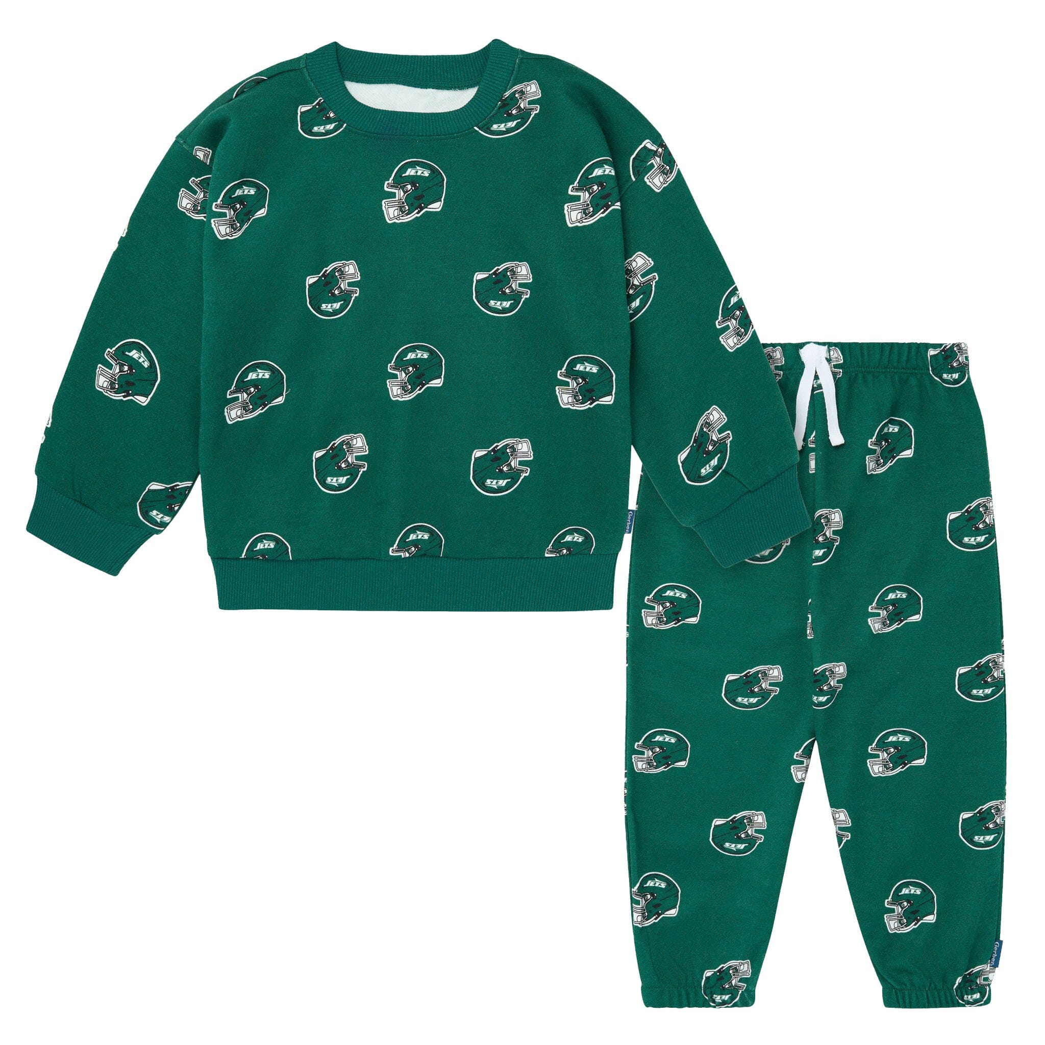 2-Piece Infant & Toddler New York Jets Sweatshirt and Pant Set