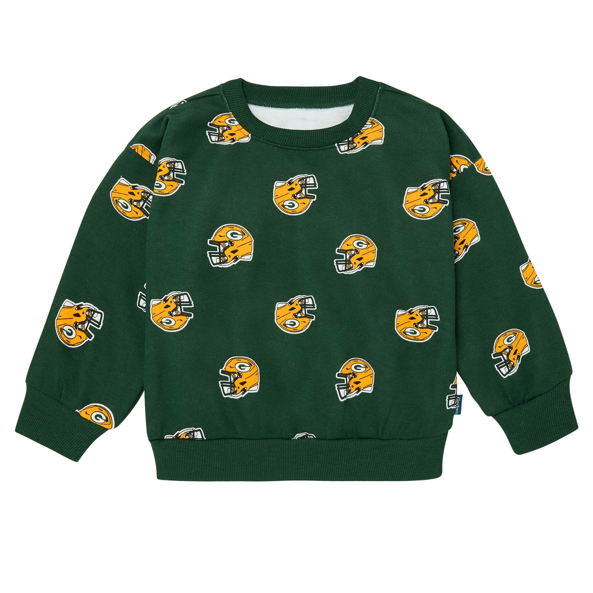 2-Piece Infant & Toddler Green Bay Packers Sweatshirt and Pant Set - Image 2