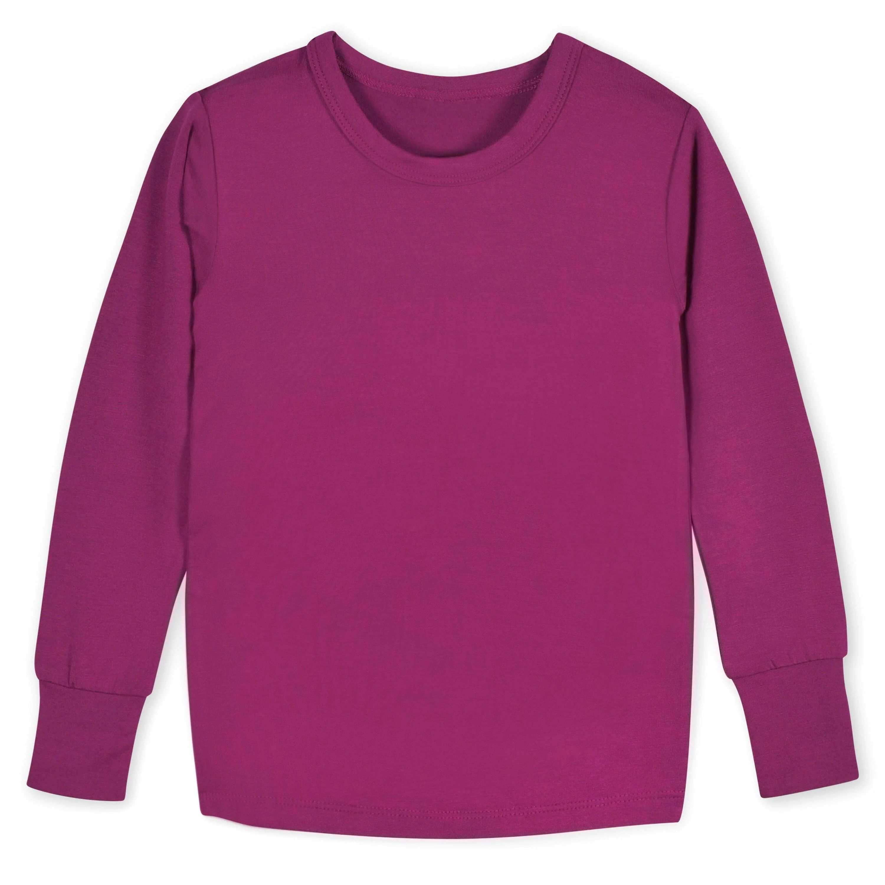 2-Piece Infant & Toddler Raspberry Buttery Soft Viscose Made from Eucalyptus Snug Fit Pajamas - Image 5