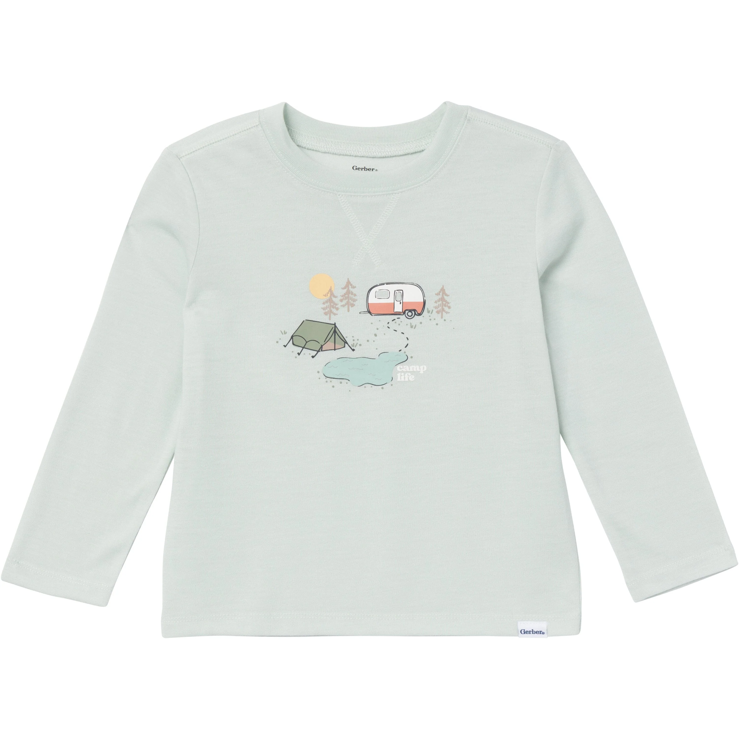 2-Piece Toddler Boys Camp Pajama Set - Image 2
