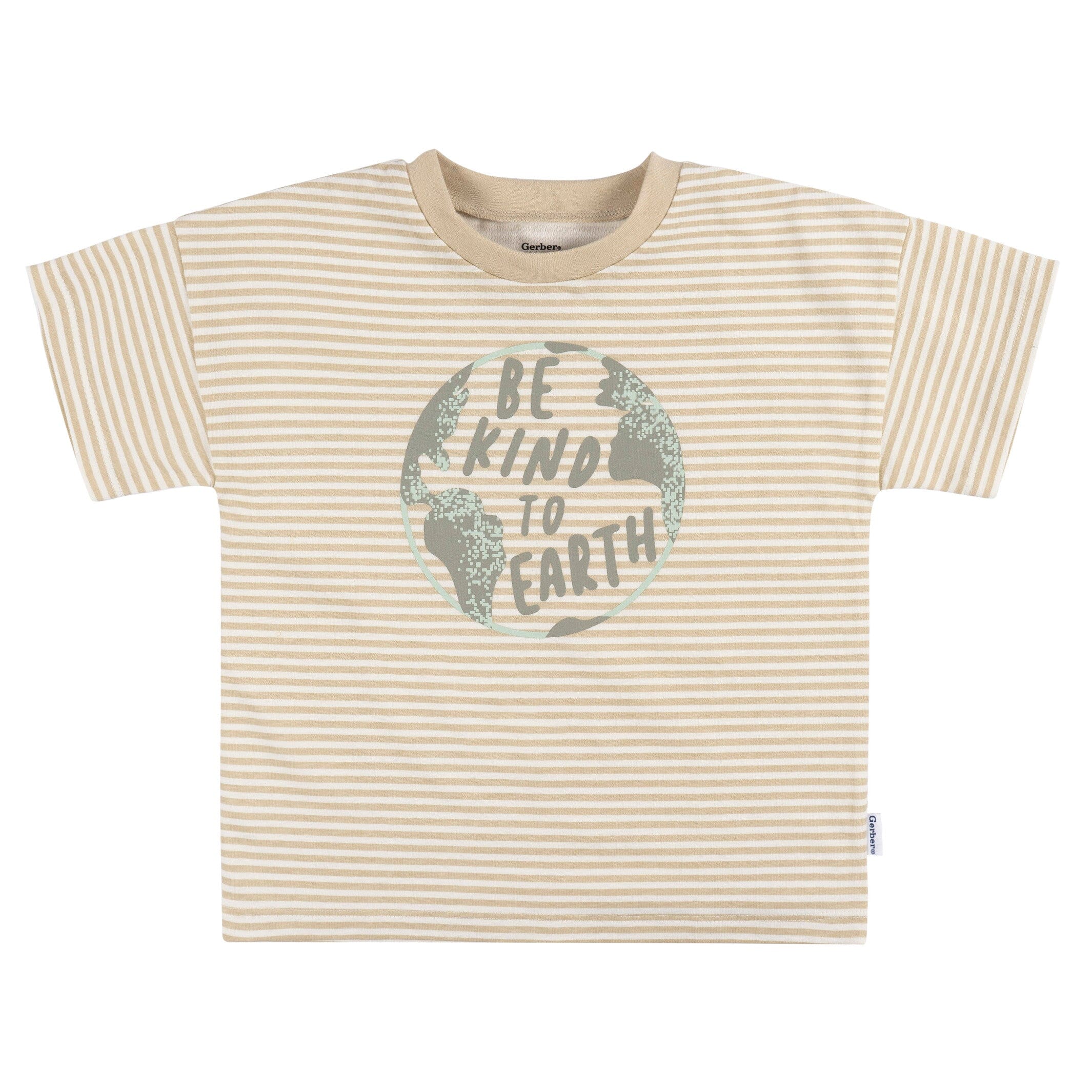 2-Piece Toddler Boys Kind Earth T-Shirt & Cargo Shorts Set - Image 3