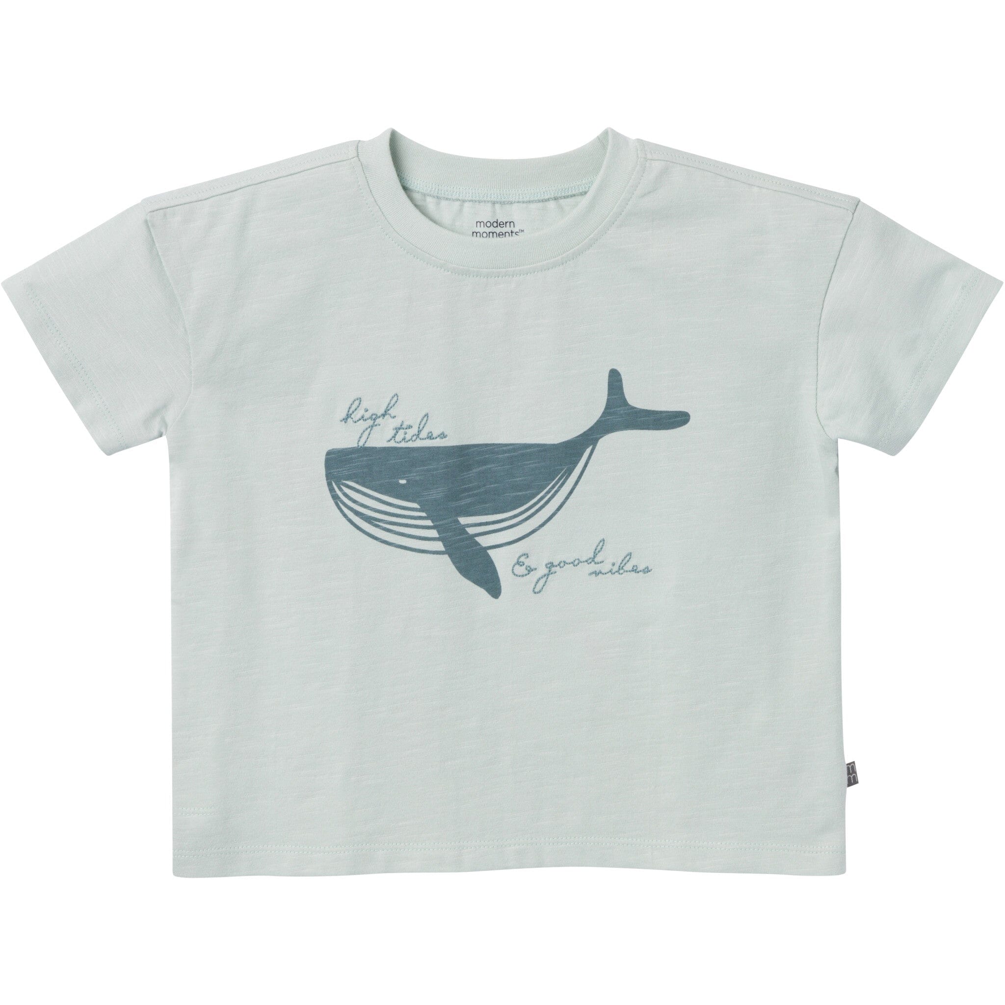 2-Piece Toddler Boys Whale Top and Cargo Shorts Set - Image 4