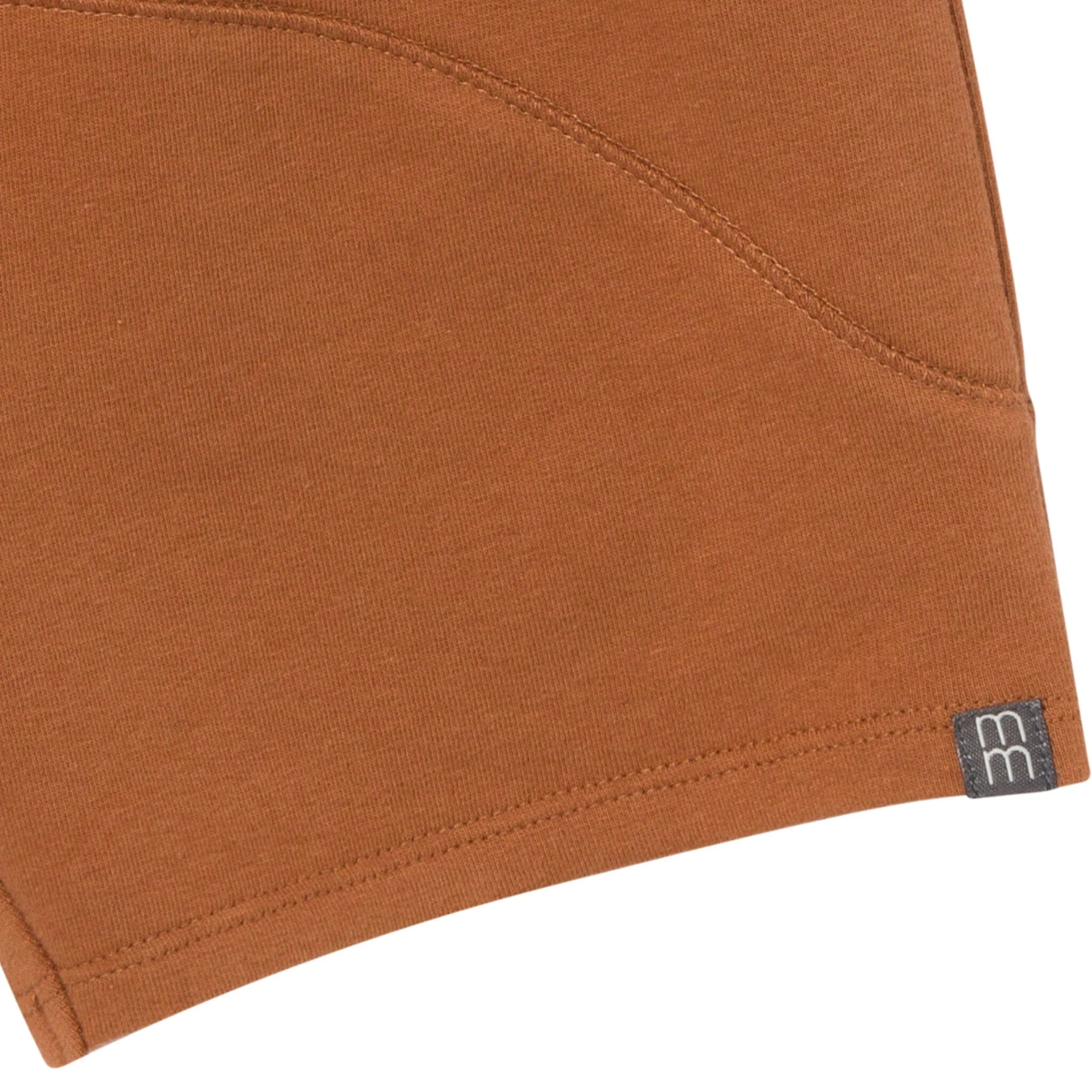 2-Piece Toddler Boys Medium Brown Henley Shirt and Shorts Set - Image 10