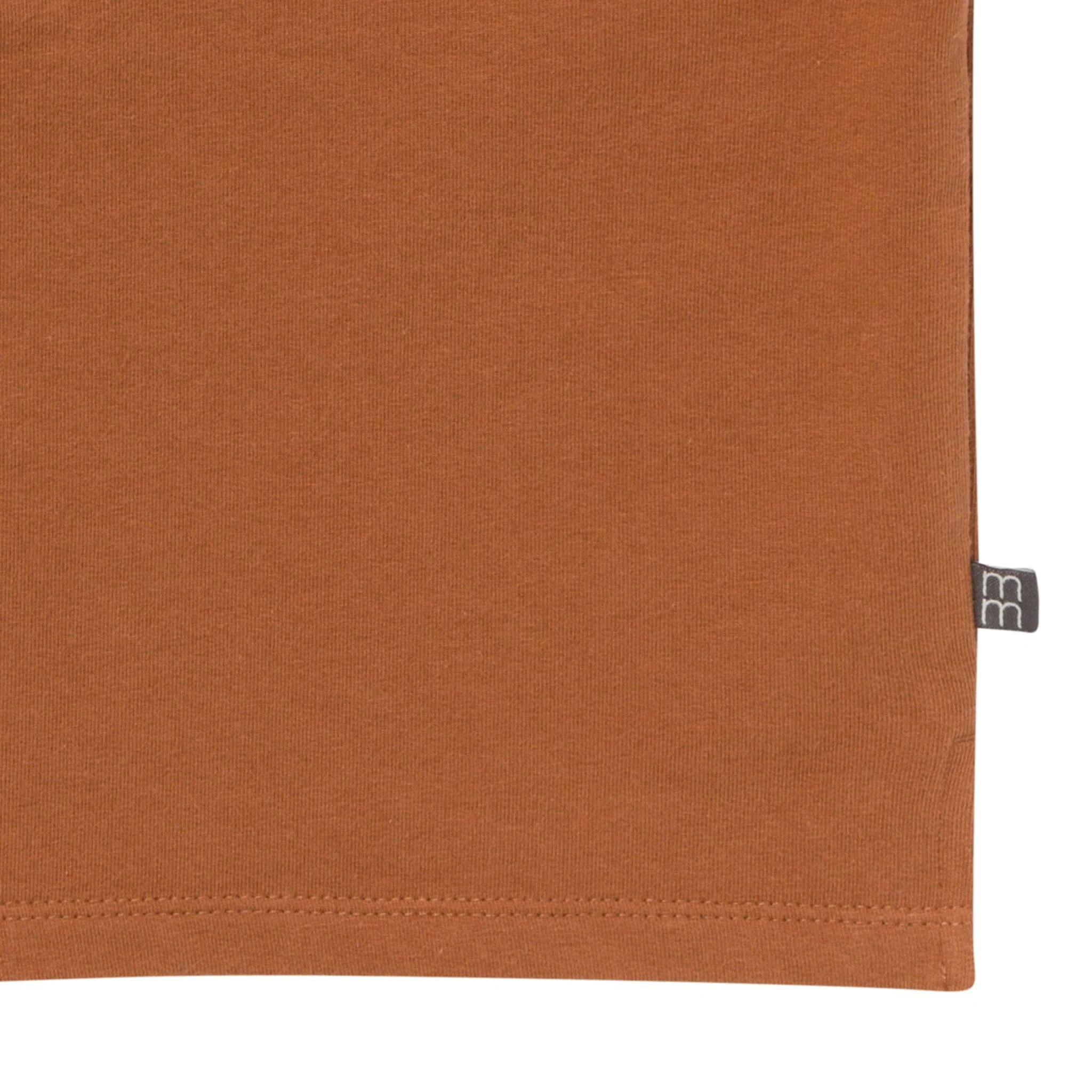2-Piece Toddler Boys Medium Brown Henley Shirt and Shorts Set - Image 7